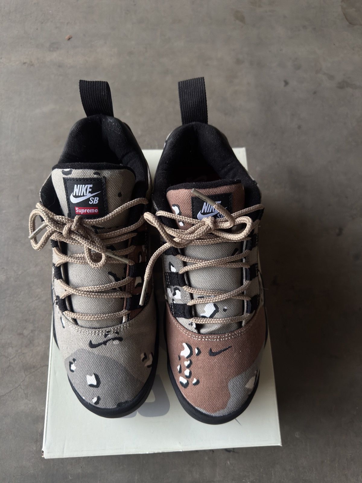 Nike × Supreme Supreme X Nike Sb Darwin Low Desert Camo Size 8.5 Size US 8.5 / EU 41-42 - 11 Thumbnail