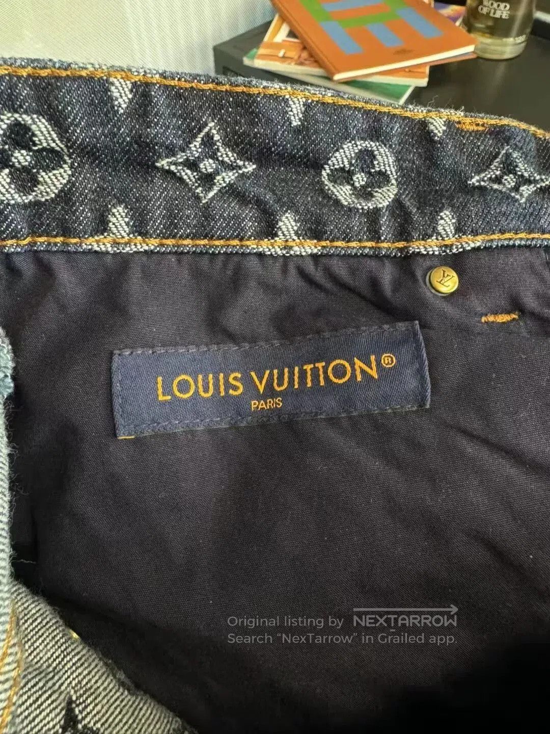 Louis Vuitton Louis Vuitton Timberland Logo Denim Pants. Size US 31 - 5 Thumbnail