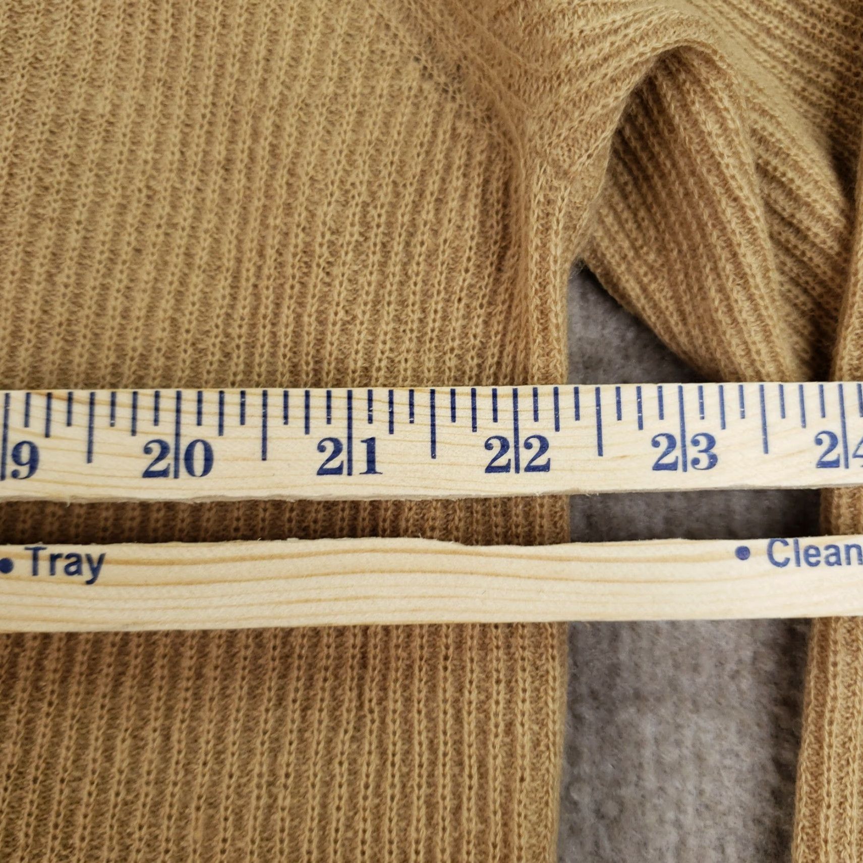 Vince Vince Brown V-Neck Cashmere Sweater Womens 2XL XXL Pullover Lightweight Soft Size XXL / US 16-18 / IT 52-54 - 3 Thumbnail