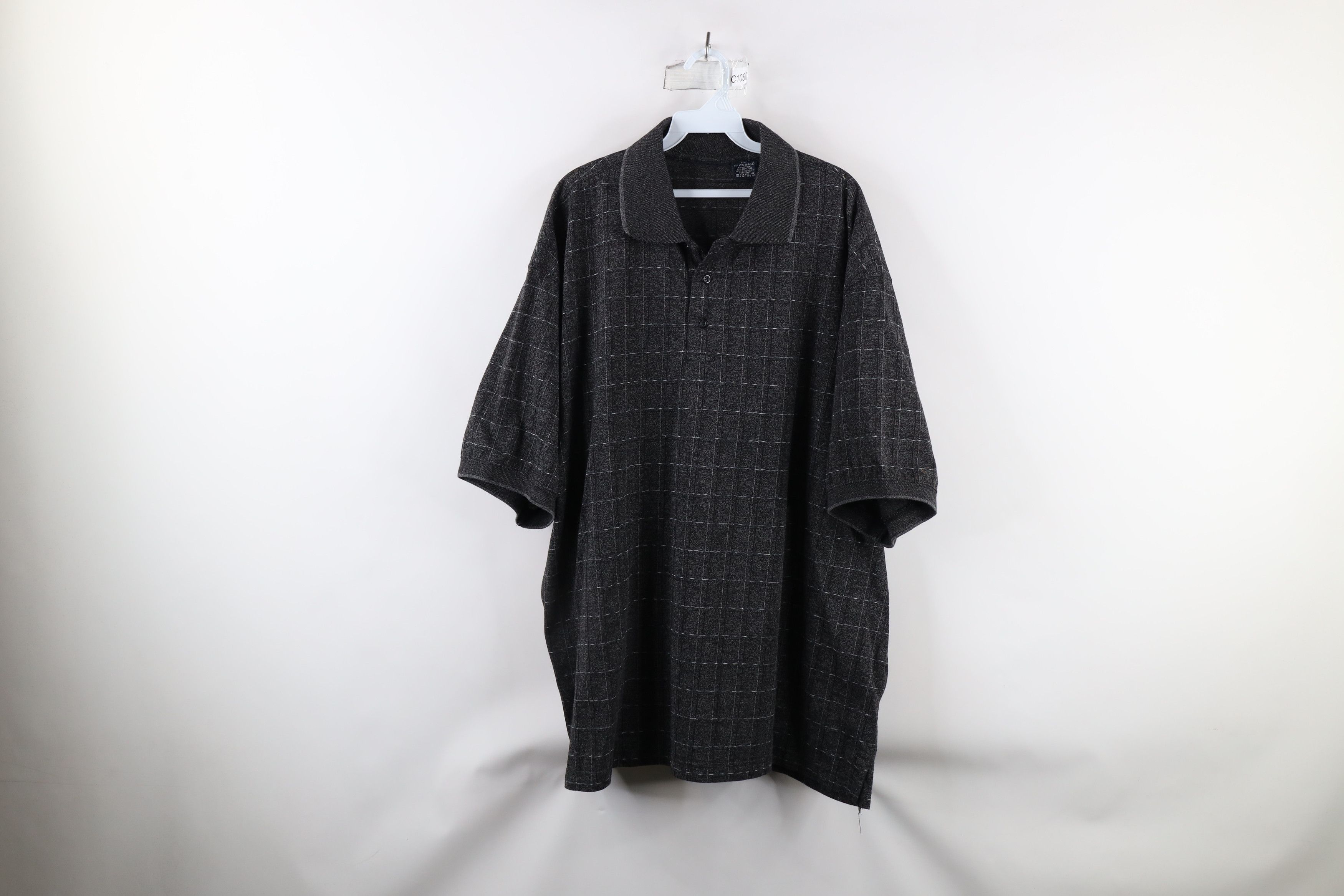 Vintage Vintage 90s Streetwear Striped Knit Collared Golf Polo Shirt Size US XXL / EU 58 / 5 - 1 Thumbnail