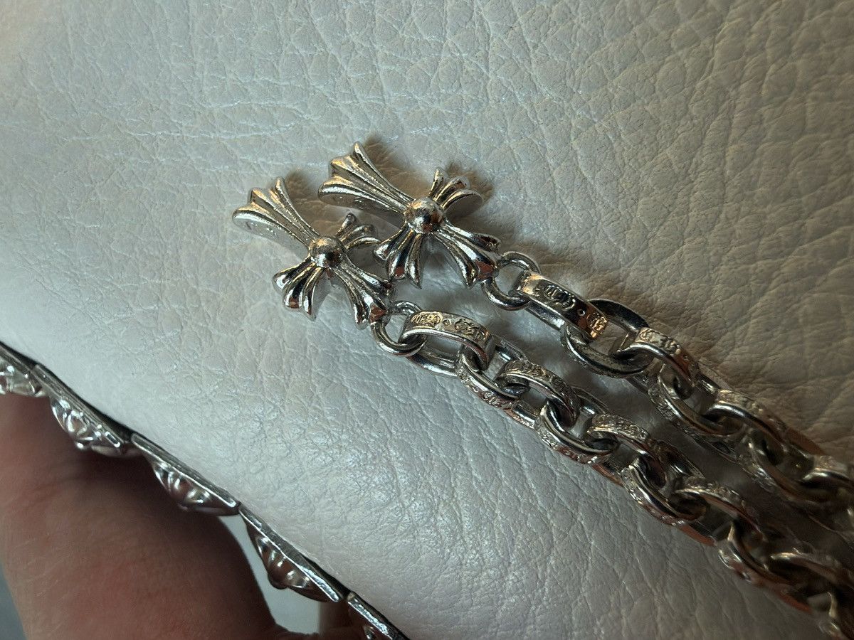 Chrome Hearts RARE! Chrome Hearts 3 Side Zip Pyramid Stud Wallet Size ONE SIZE - 17 Thumbnail