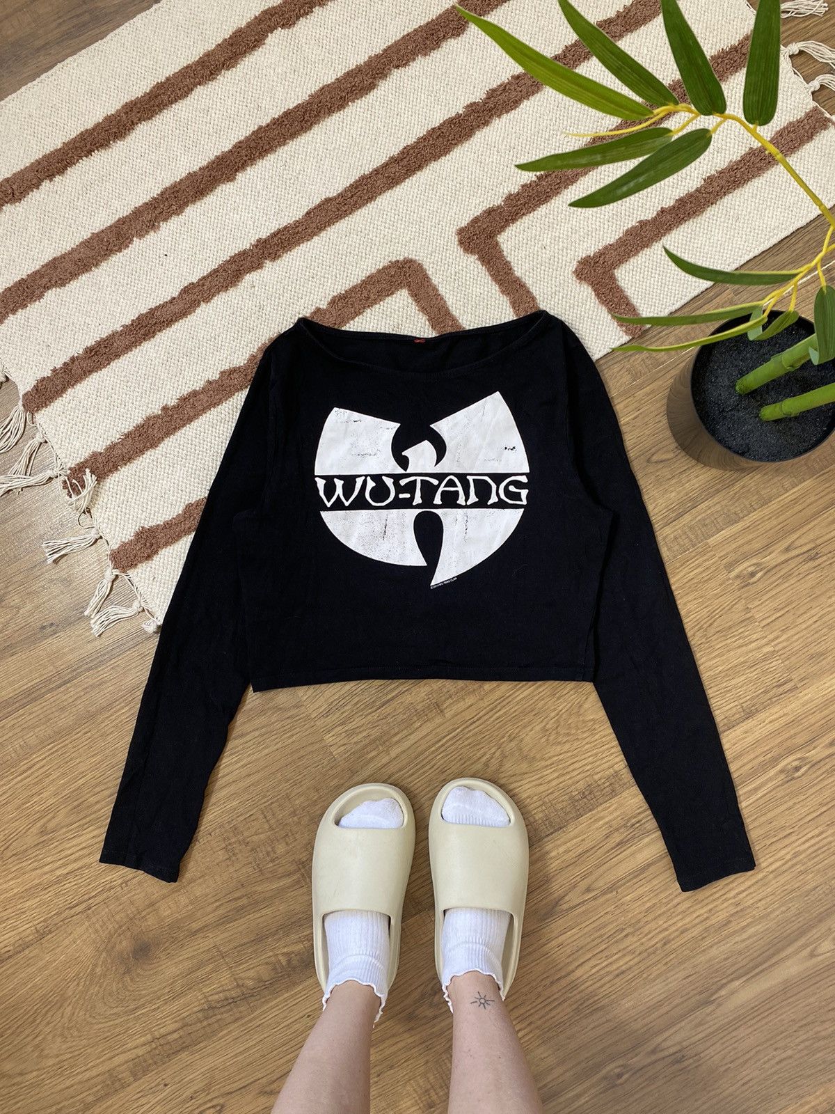 Wu-Tang Clan WU TANG CROPPED WMNS LONGSLEEVE Size M / US 6-8 / IT 42-44 - 2 Thumbnail
