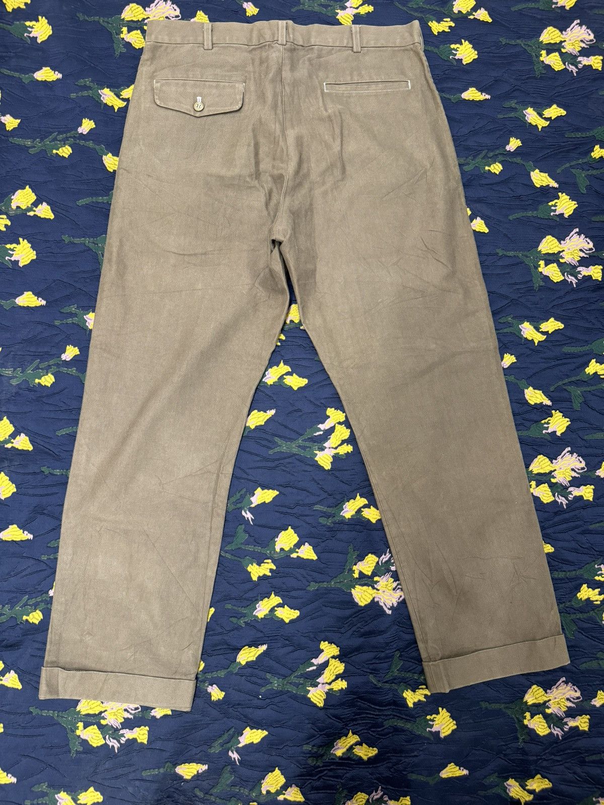 Comme des Garcons Comme des garcons brown pants Size US 34 / EU 50 - 5 Thumbnail