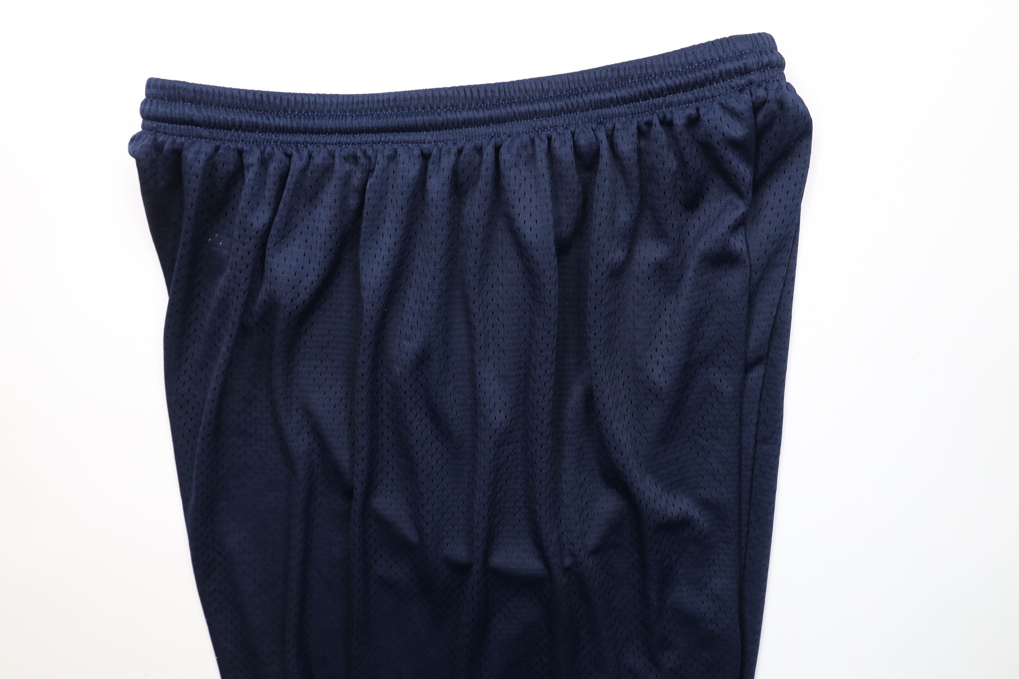 Vintage Vintage 90s Y2K Nike Scott Mini Swoosh Mesh Shorts Navy Blue Size US 38 / EU 54 - 7 Thumbnail