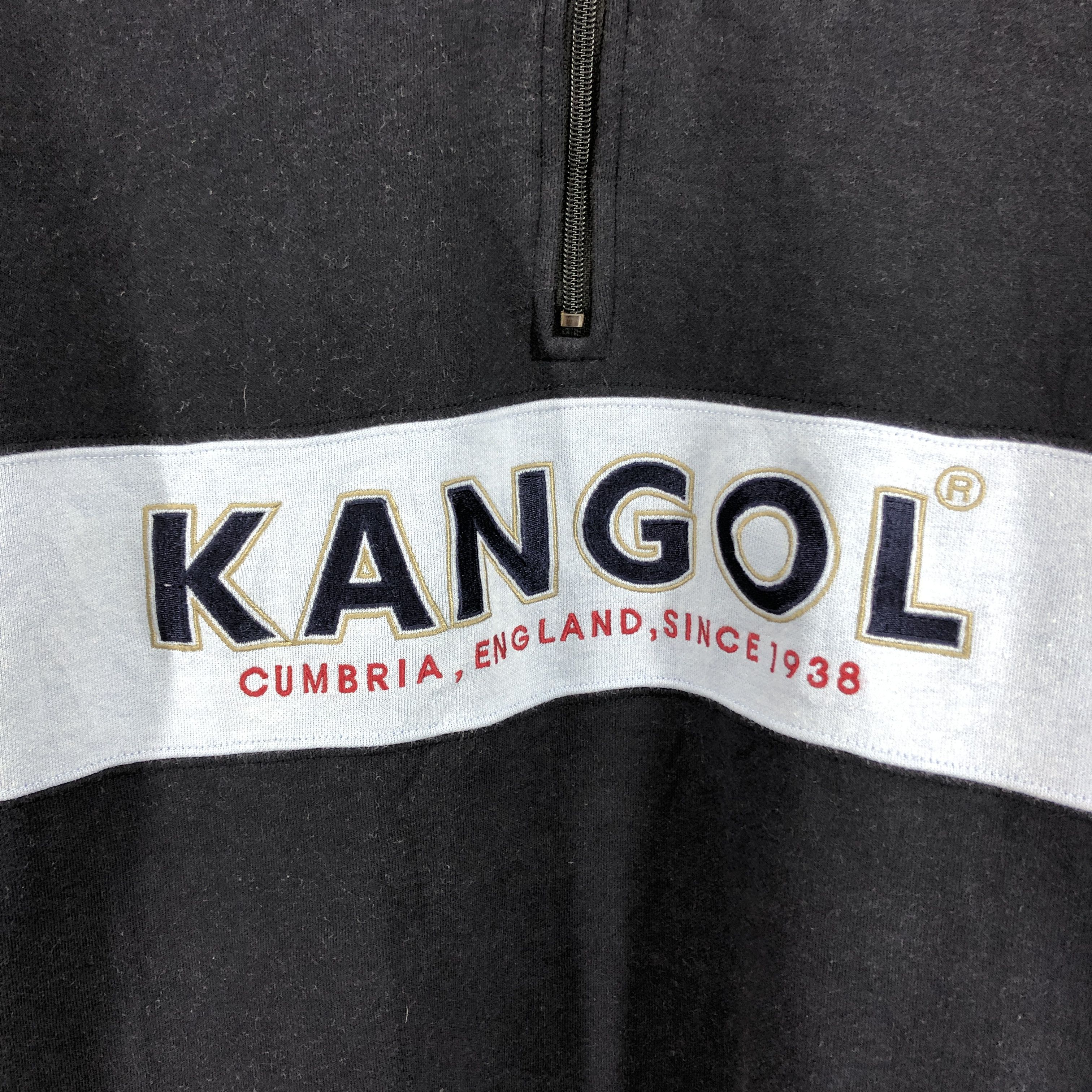 Kangol KANGOL CUMBRIA, ENGLAND Turtle Neck Sweatshirt #0384/P Size US L / EU 52-54 / 3 - 3 Thumbnail
