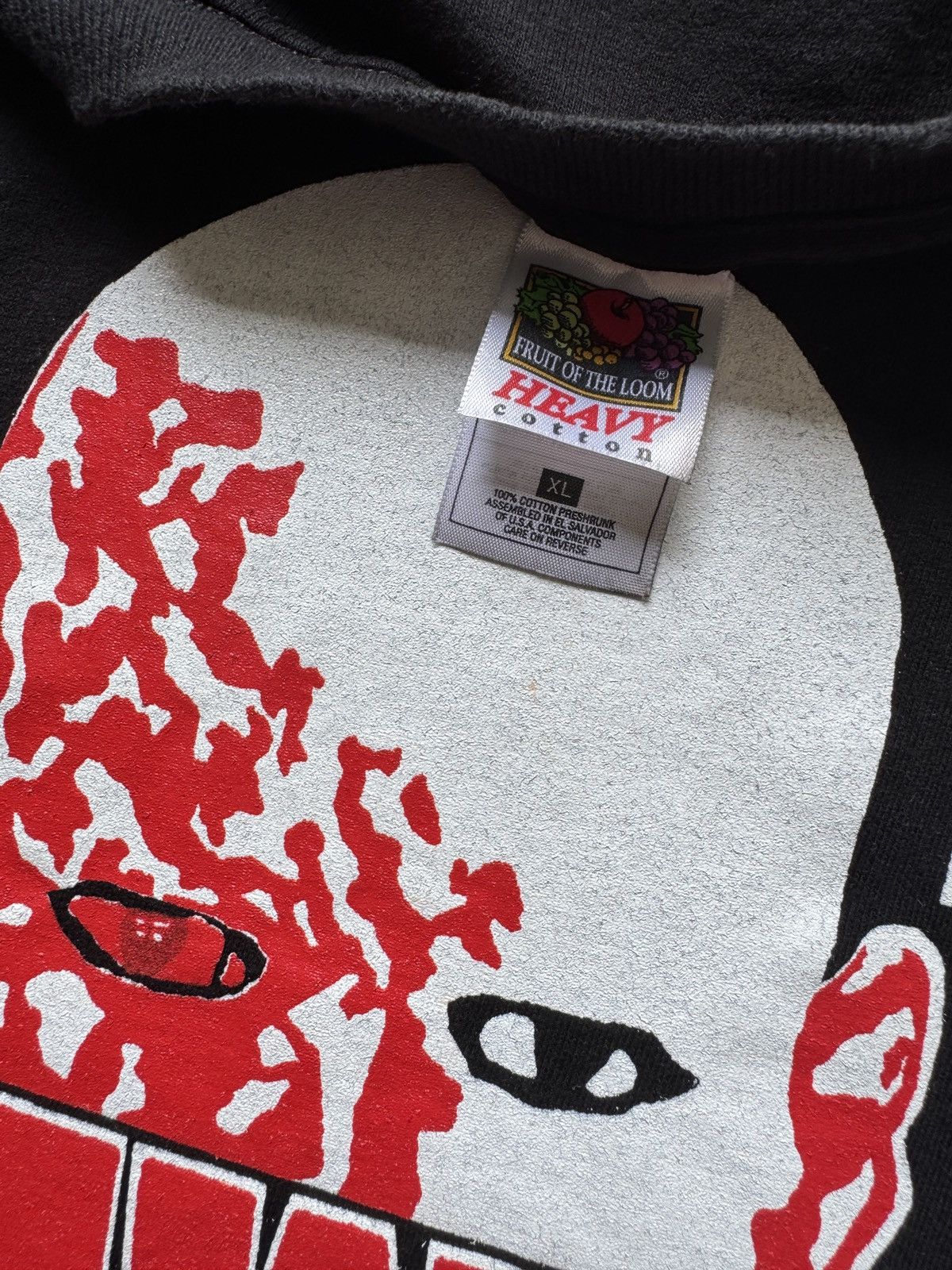 Vintage ‘90s Dawn Of The Dead Movie Promo Vintage Tee Shirt Horror Size US XL / EU 56 / 4 - 3 Thumbnail