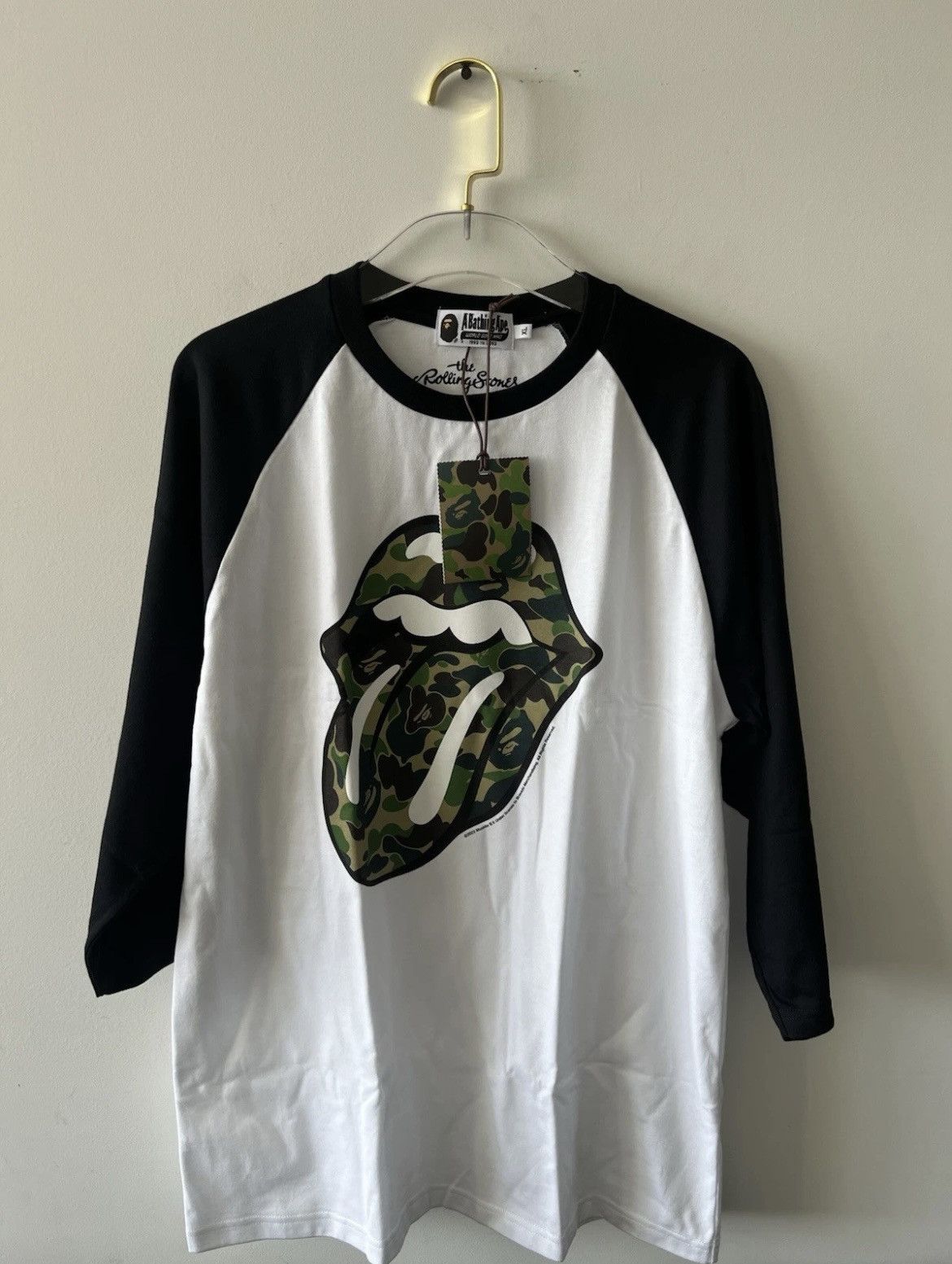 Bape Rolling Stones Tee | Grailed