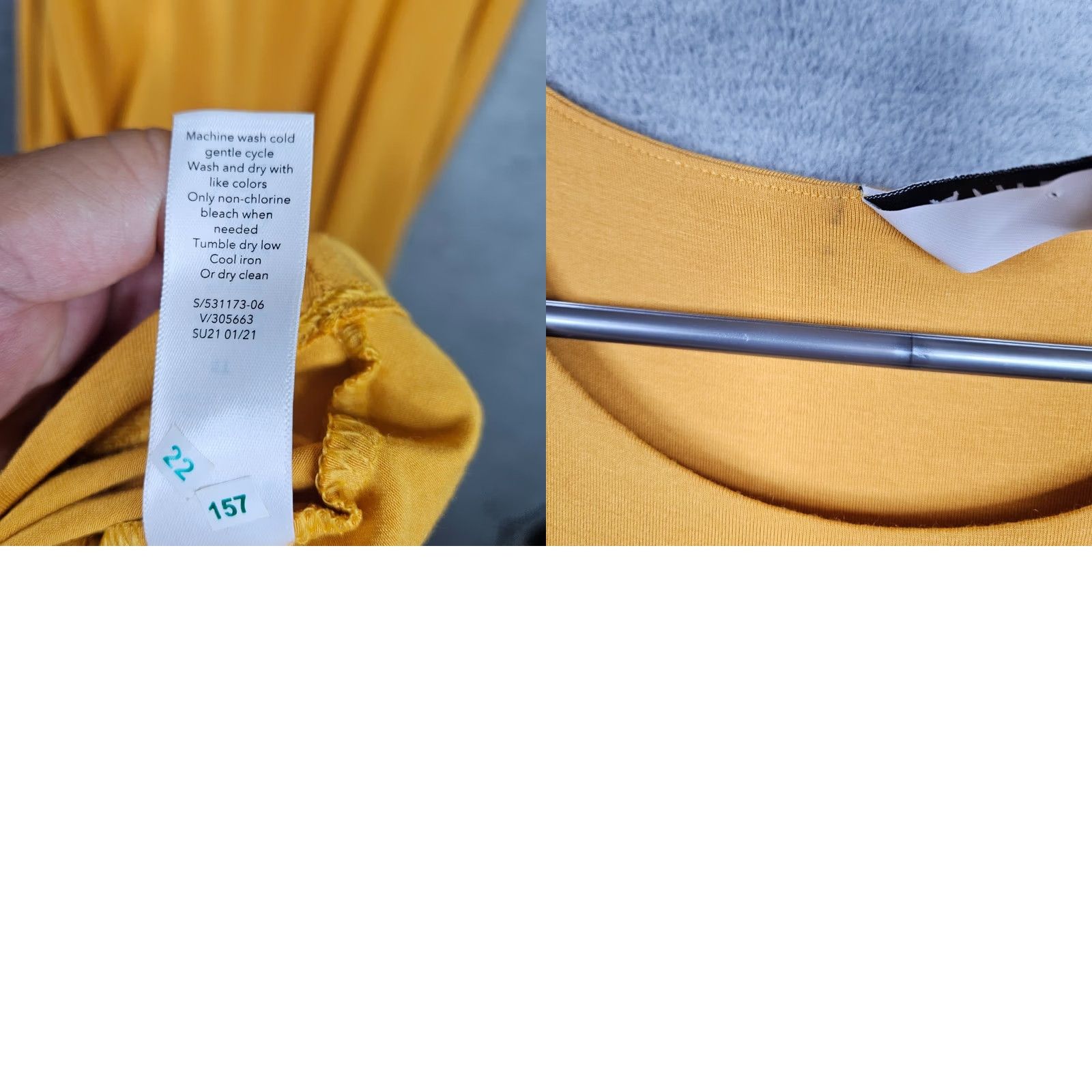 Athleta Athleta Dress Yellow Round Neck Sleeveless A-Line Women's ST Regular Size Size S / US 4 / IT 40 - 8 Thumbnail