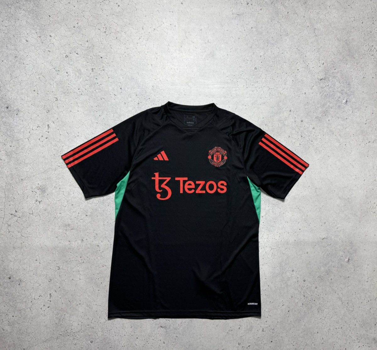 Adidas Adidas FC Manchester United Training Soccer Jersey Shirt Size US L / EU 52-54 / 3 - 1 Thumbnail