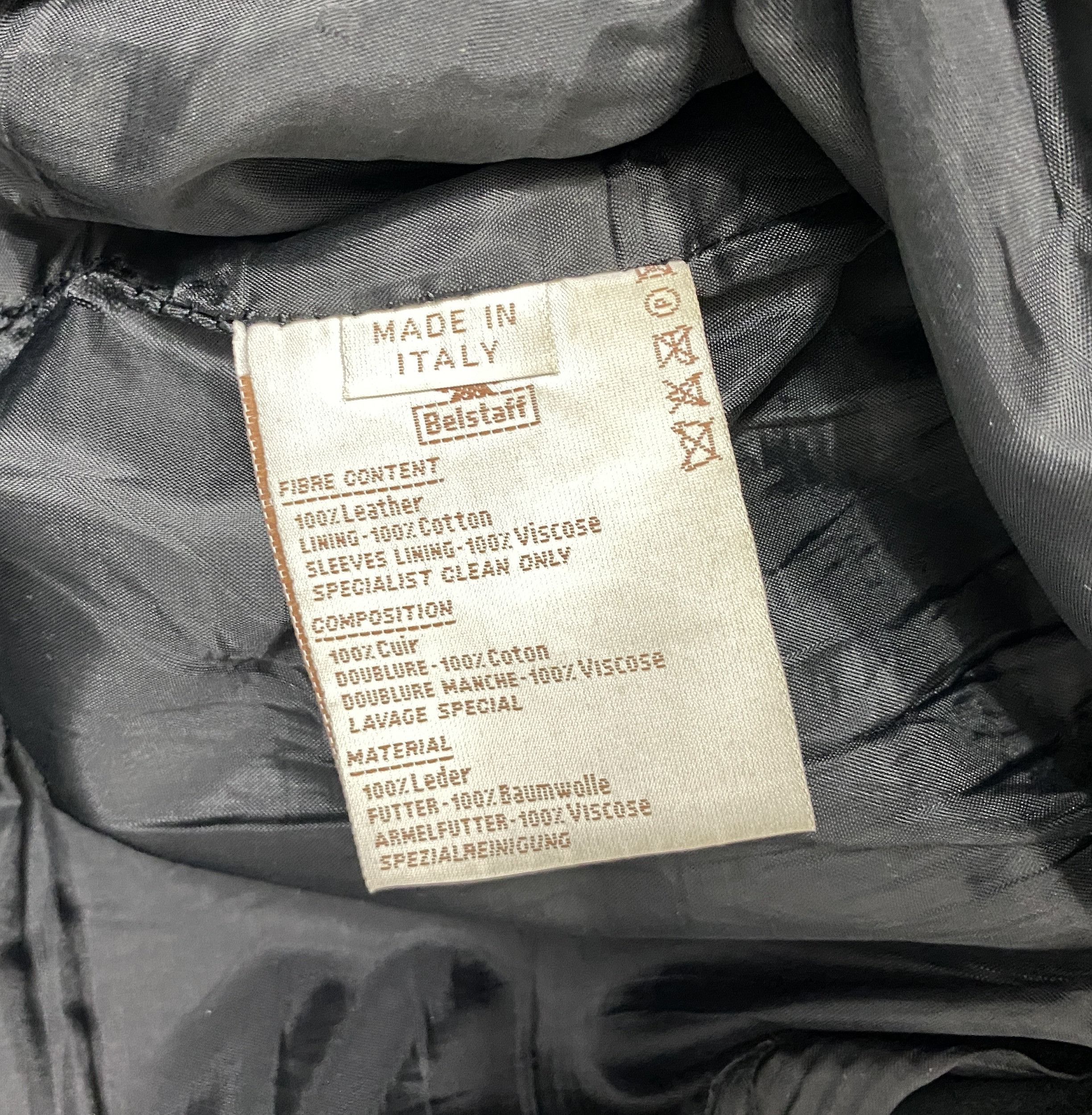 Belstaff Belstaff Black Prince Leather Pants Motorcycle Trousers 44 Size 30" / US 8 / IT 44 - 15 Thumbnail
