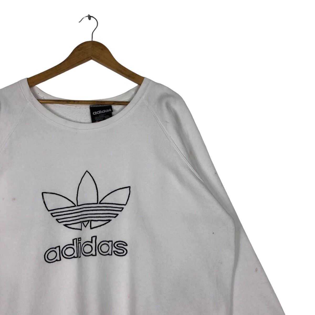 Adidas Vintage Adidas Big Logo Sweatshirt 90s Collection XL #A2 Size US M / EU 48-50 / 2 - 5 Thumbnail