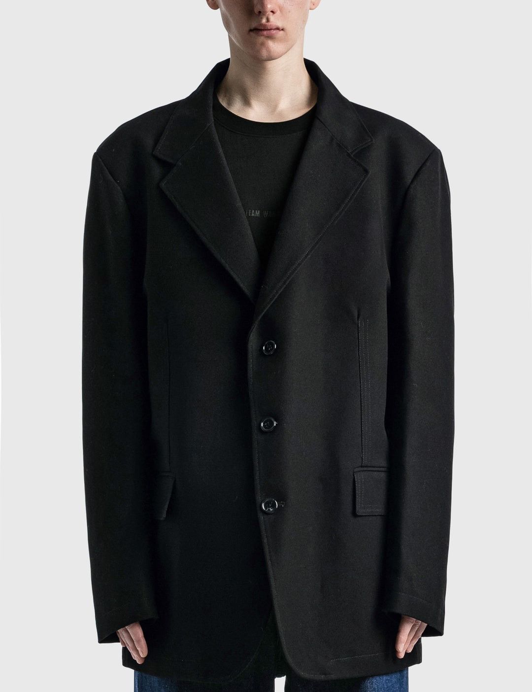 Raf Simons SS21 Boxy Cotton Blazer Size 48R - 1 Thumbnail