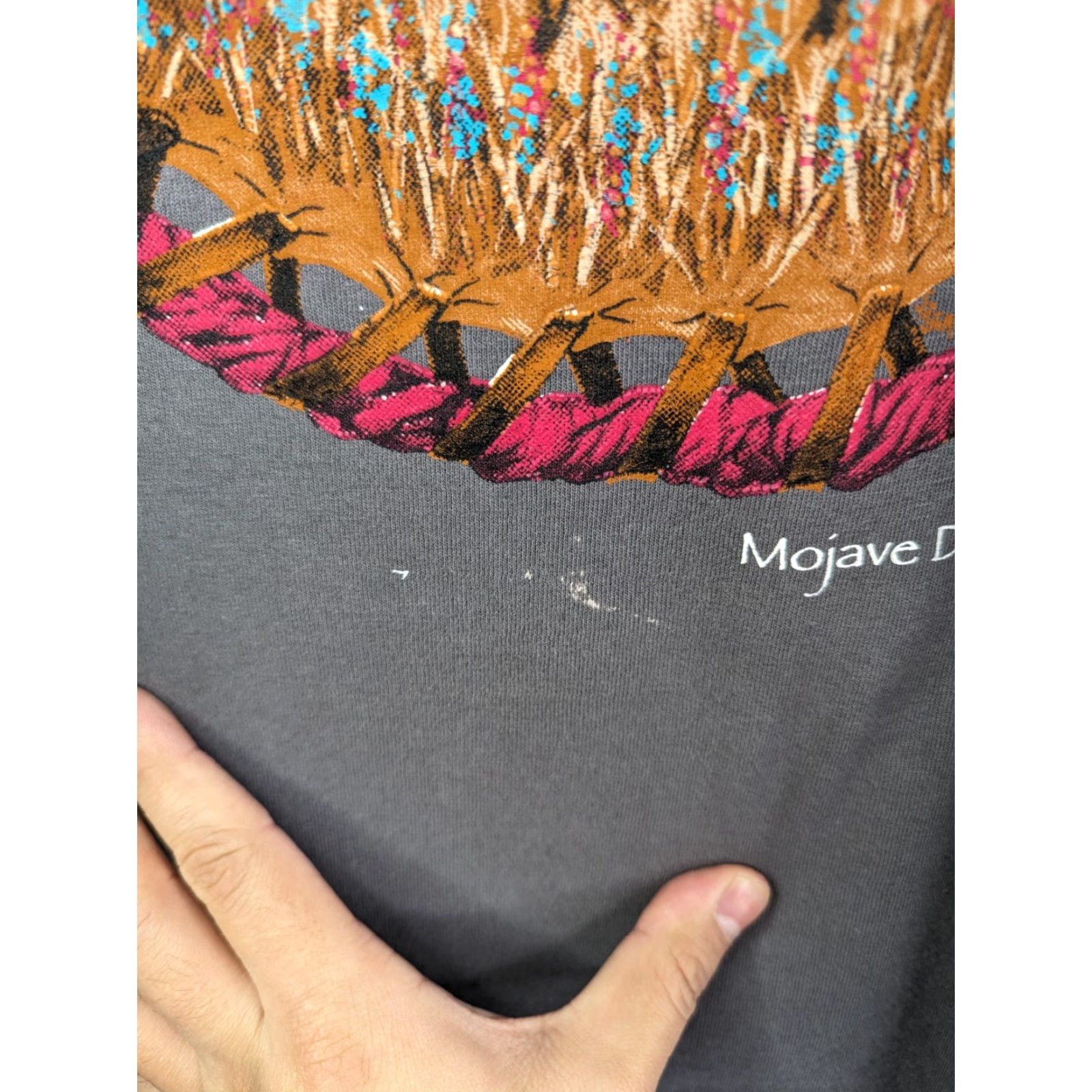 Anvil VINTAGE Mojave Desert Shirt Large Buffalo Dream Catcher California Tee Size US L / EU 52-54 / 3 - 2 Thumbnail