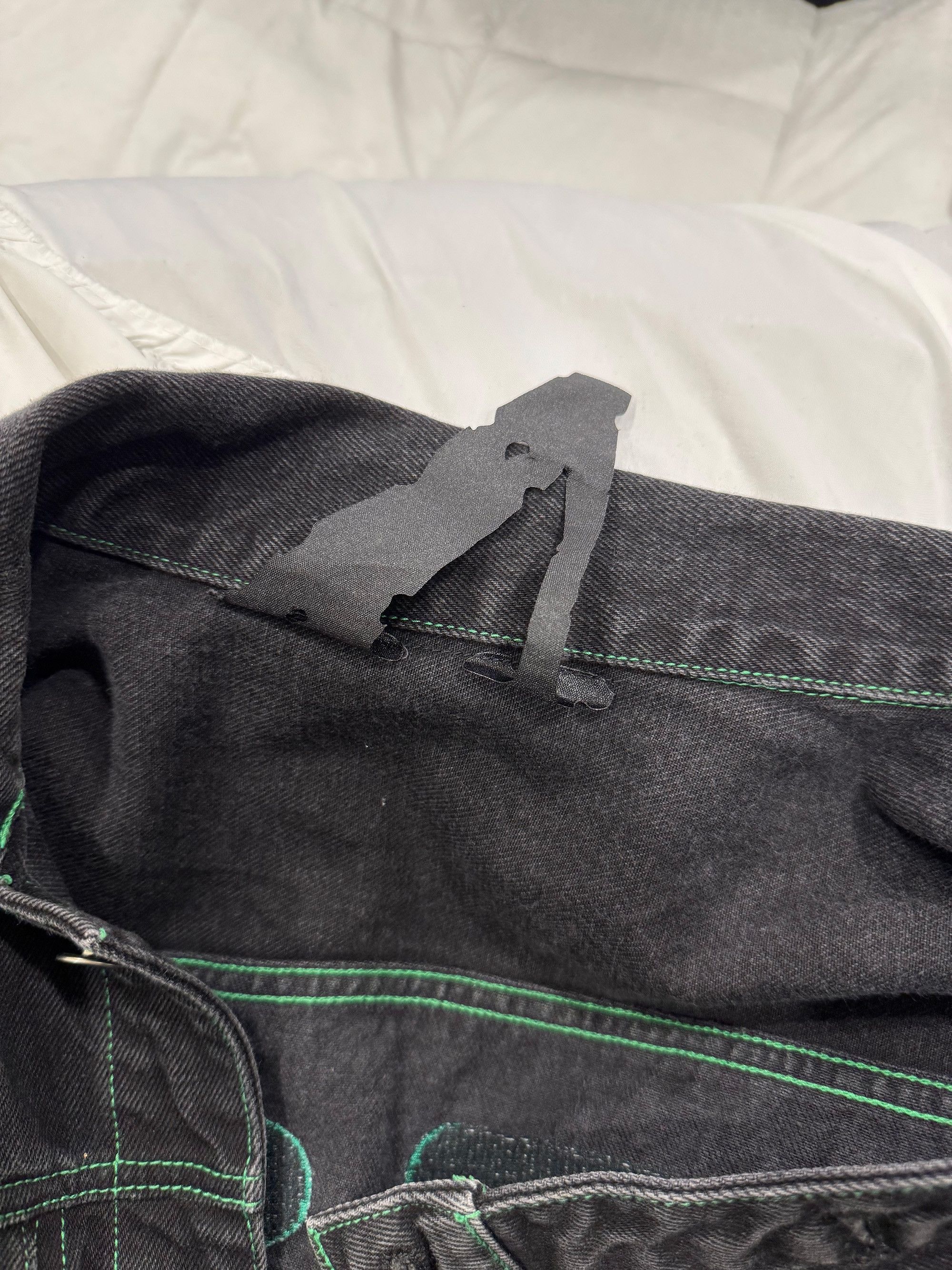Vlone OG Vlone FRIENDS denim jacket green L Size US L / EU 52-54 / 3 - 6 Thumbnail
