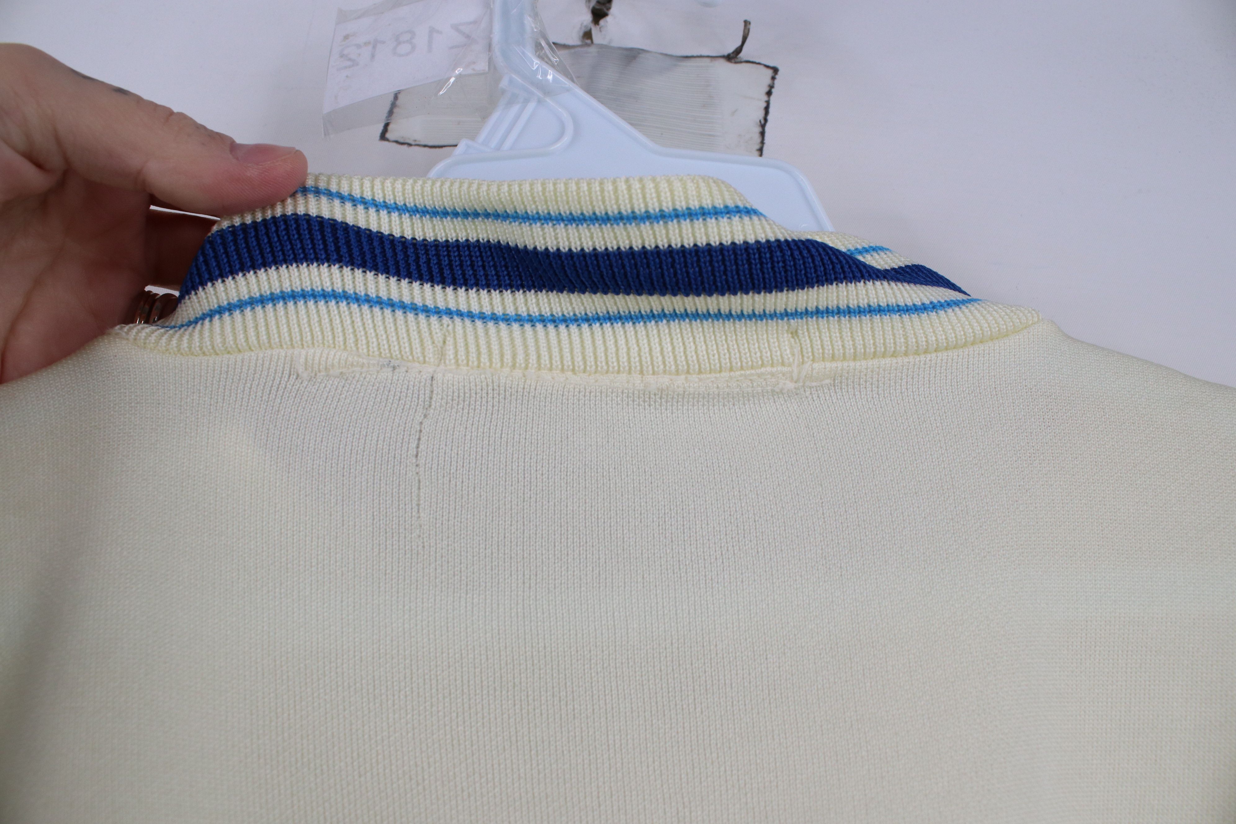 Vintage Vintage 60s 70s Streetwear Knit Long Sleeve T-Shirt Yellow Size US M / EU 48-50 / 2 - 10 Thumbnail