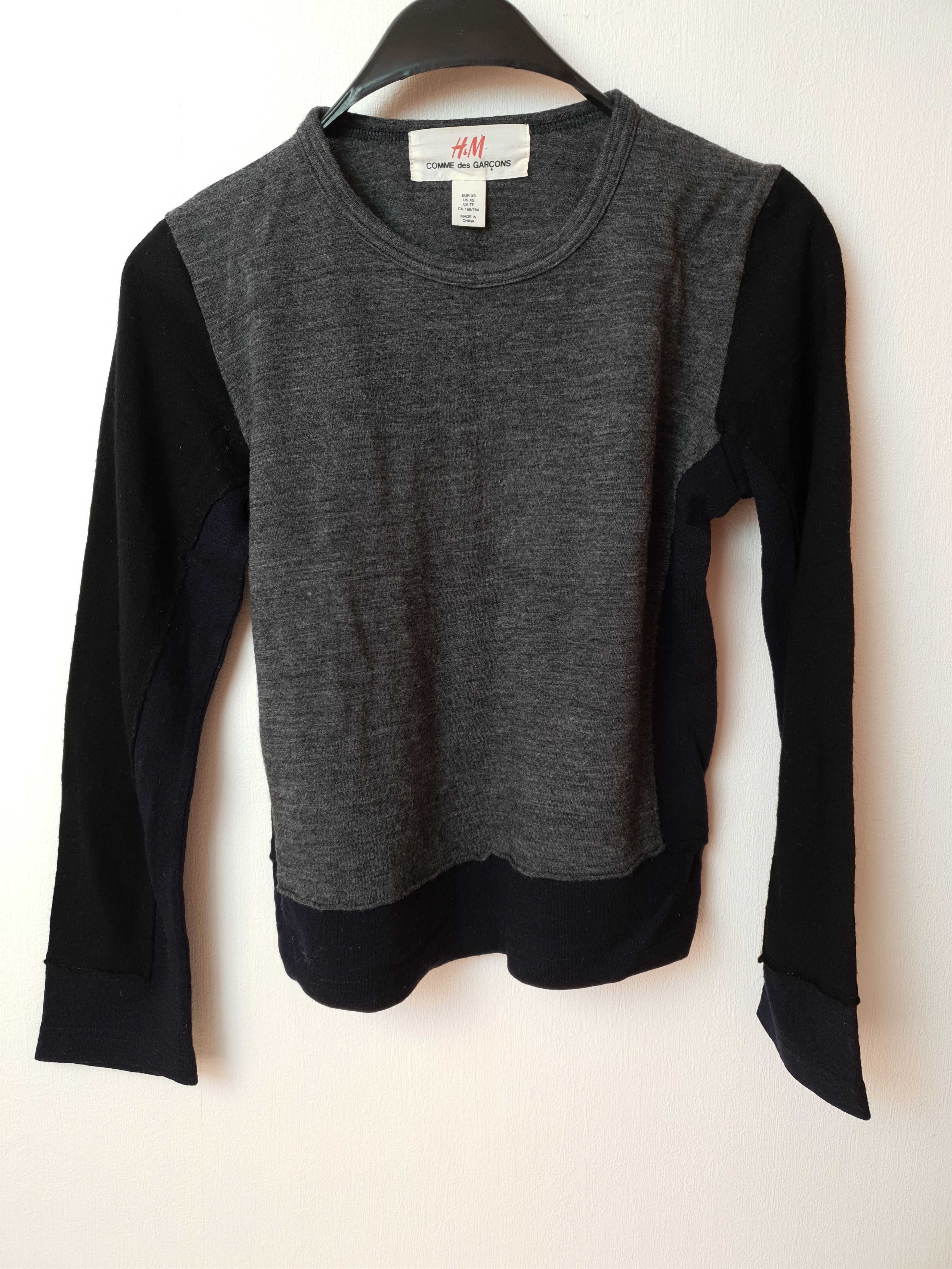Comme des Garcons Women's Sweater Comments des Garcons x H&M Wool Long sleeve Size XS / US 0-2 / IT 36-38 - 8 Thumbnail