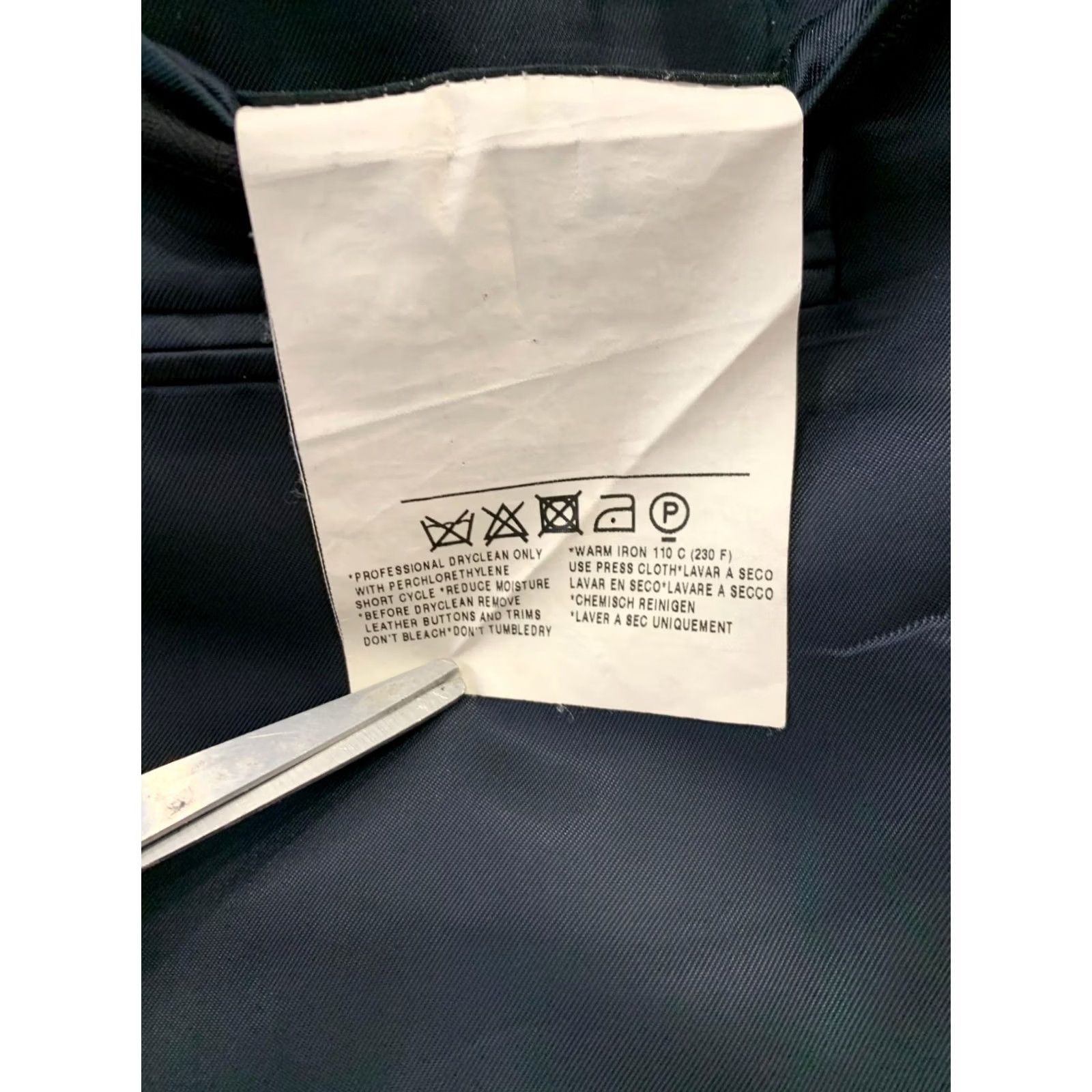 Ermenegildo Zegna Ermenegildo Zegna Traveller Micronsphere 2 Piece Suit Navy Blue 50R US 40R Wool Wool Travel Mens Regular Jacket Pants Size 50R - 4 Thumbnail