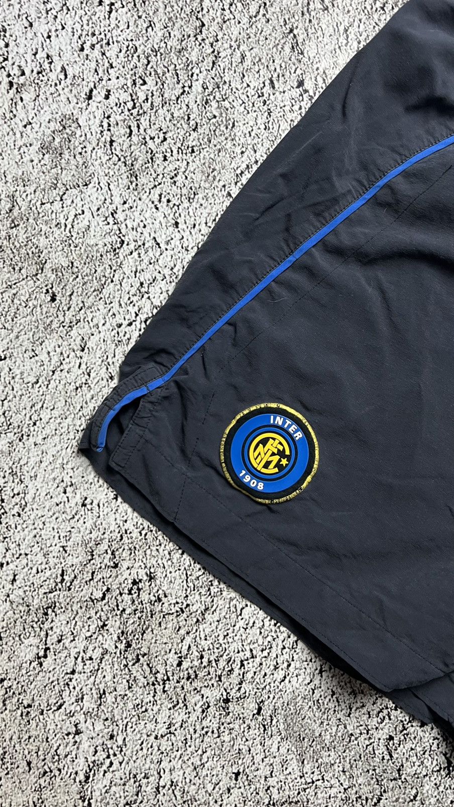 Nike 1999-2000 nike inter Milan vintage shorts Size US 34 / EU 50 - 2 Thumbnail