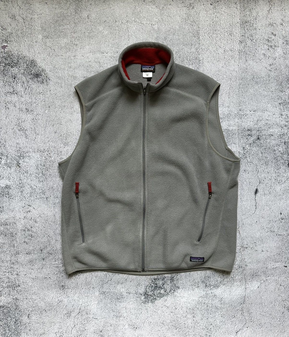 Patagonia Vintage Patagonia Synchilla Vest Oversize Fit Grey Outdoor Size US XL / EU 56 / 4 - 1 Thumbnail