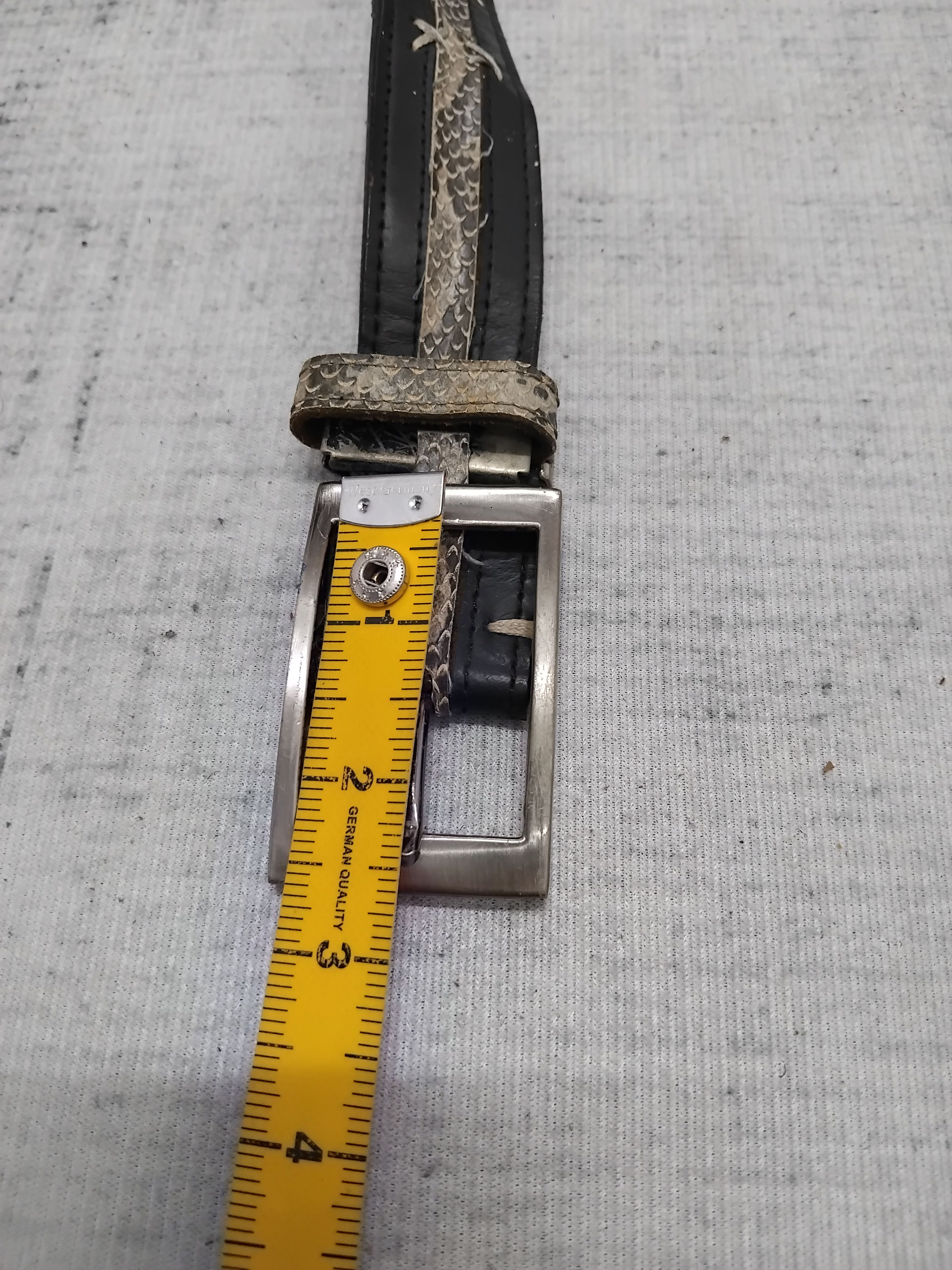 Comme Ca Ism 💥Comme ca ism snake skin leather belt Size ONE SIZE - 13 Thumbnail