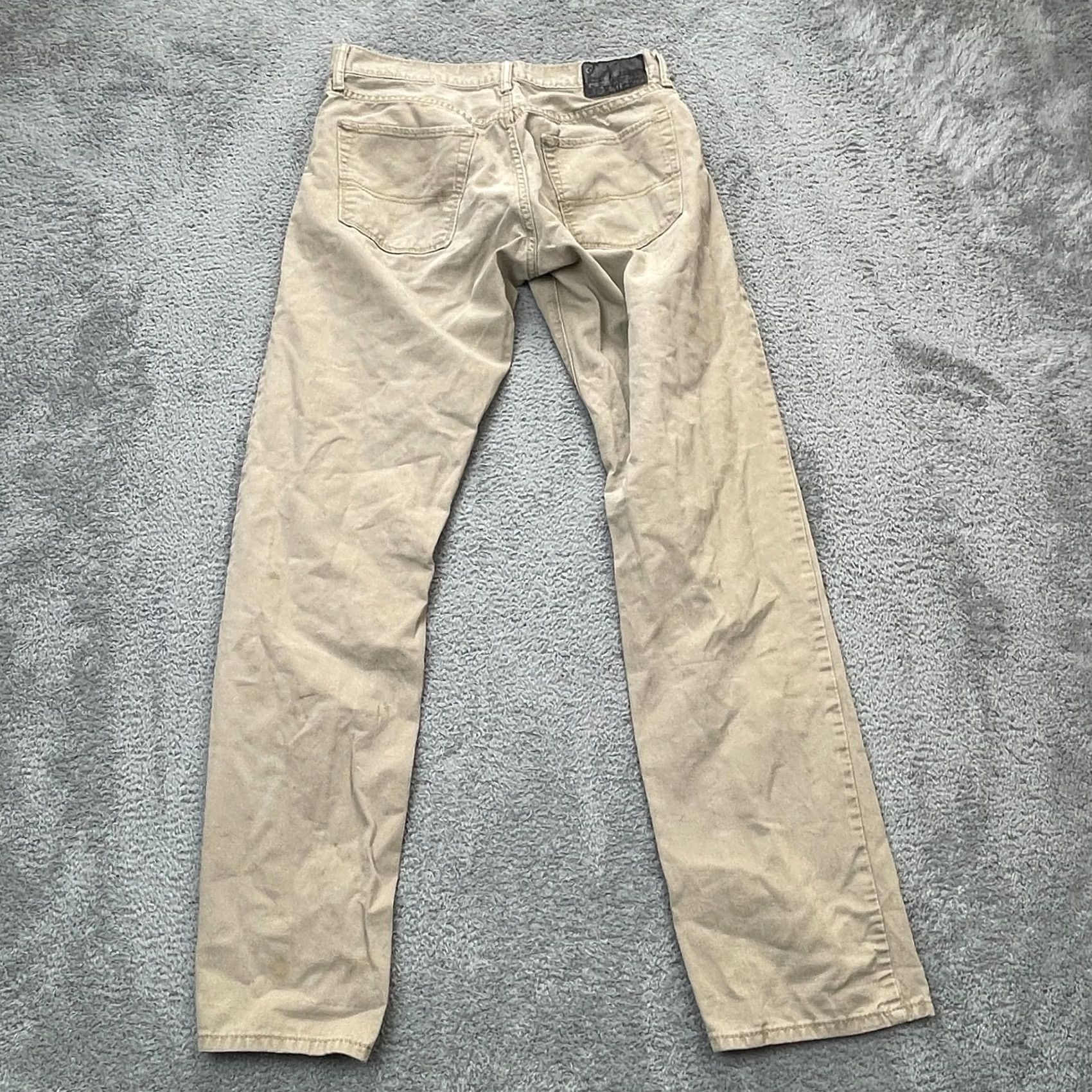 Levi's Levi's Pants Mens 32x34 Beige Chino Slim Fit Straight Leg Logo Cotton 218 Size US 30 / EU 46 - 2 Thumbnail