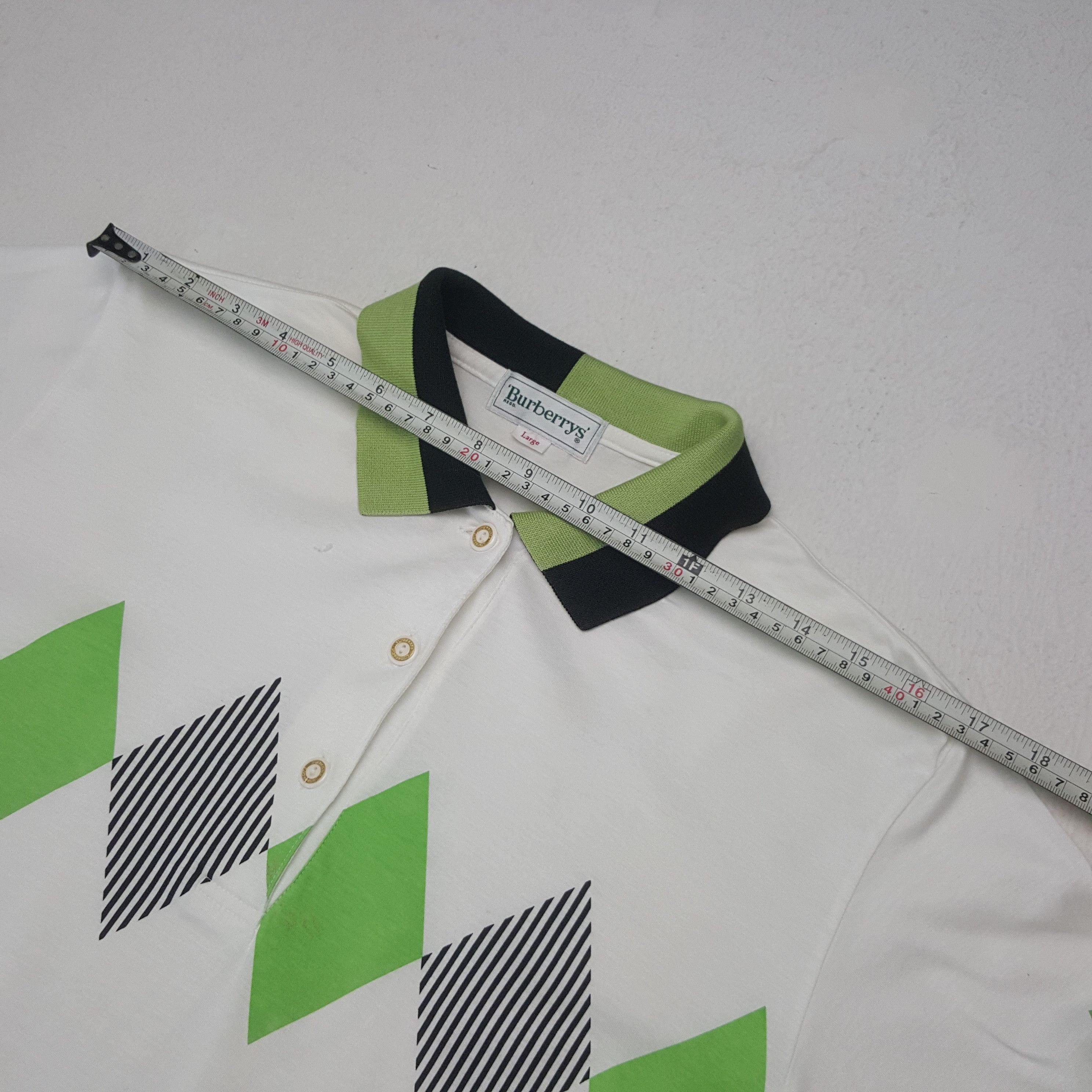 Burberry × Vintage Vintage Burberrys Polos Shirt Size L / US 10 / IT 46 - 6 Thumbnail