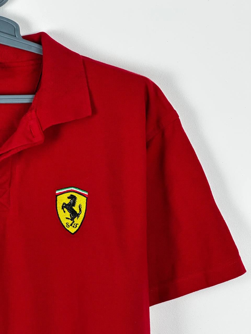 Ferrari Vintage Ferrari Polo Shirt 1998 Racing F1 Vodafone Y2K Size US XL / EU 56 / 4 - 4 Thumbnail