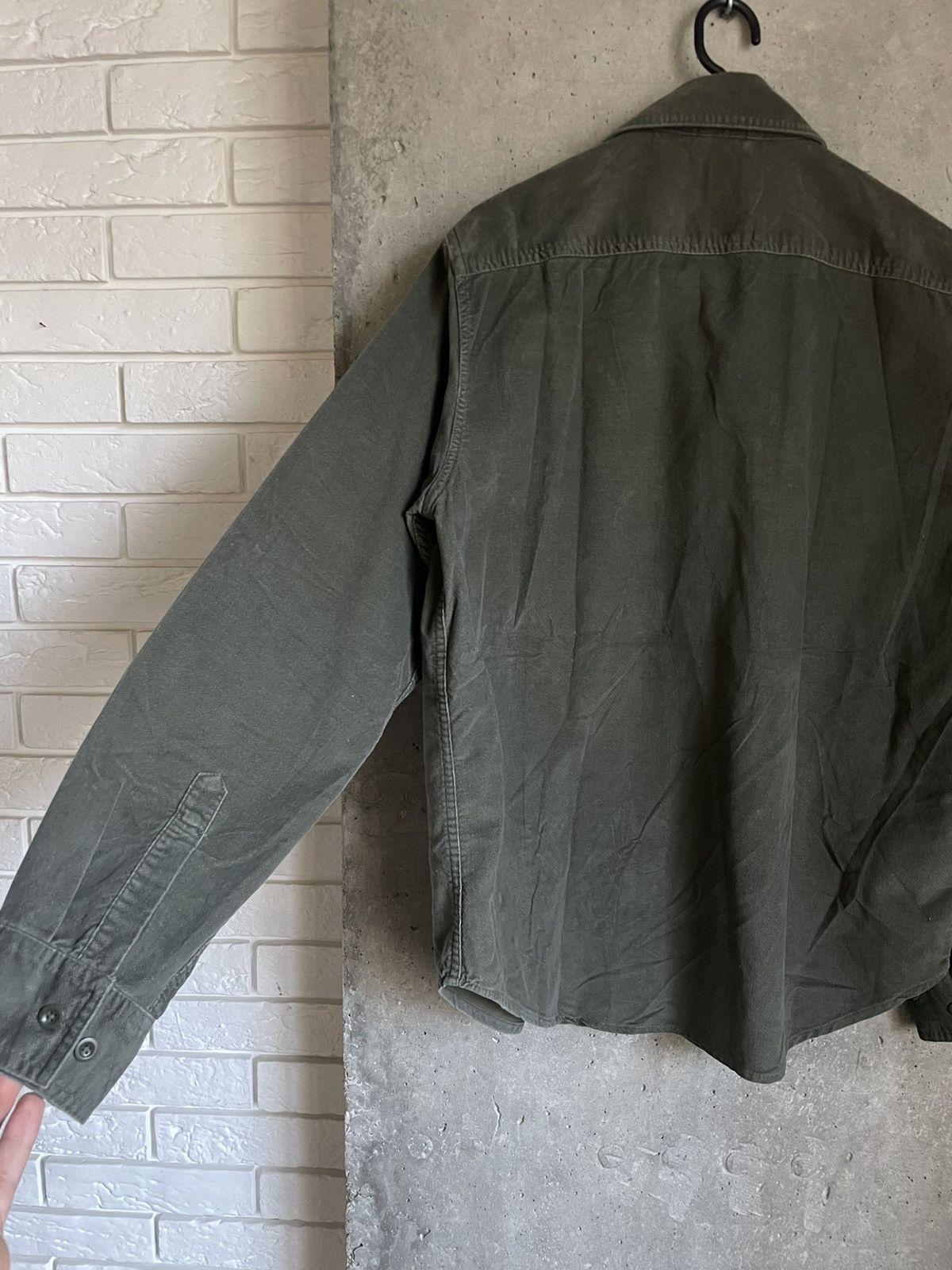 Gap × Japanese Brand Vintage Gap Olive Overshot Yeezy Kanye West Style Y2k Size US M / EU 48-50 / 2 - 12 Thumbnail