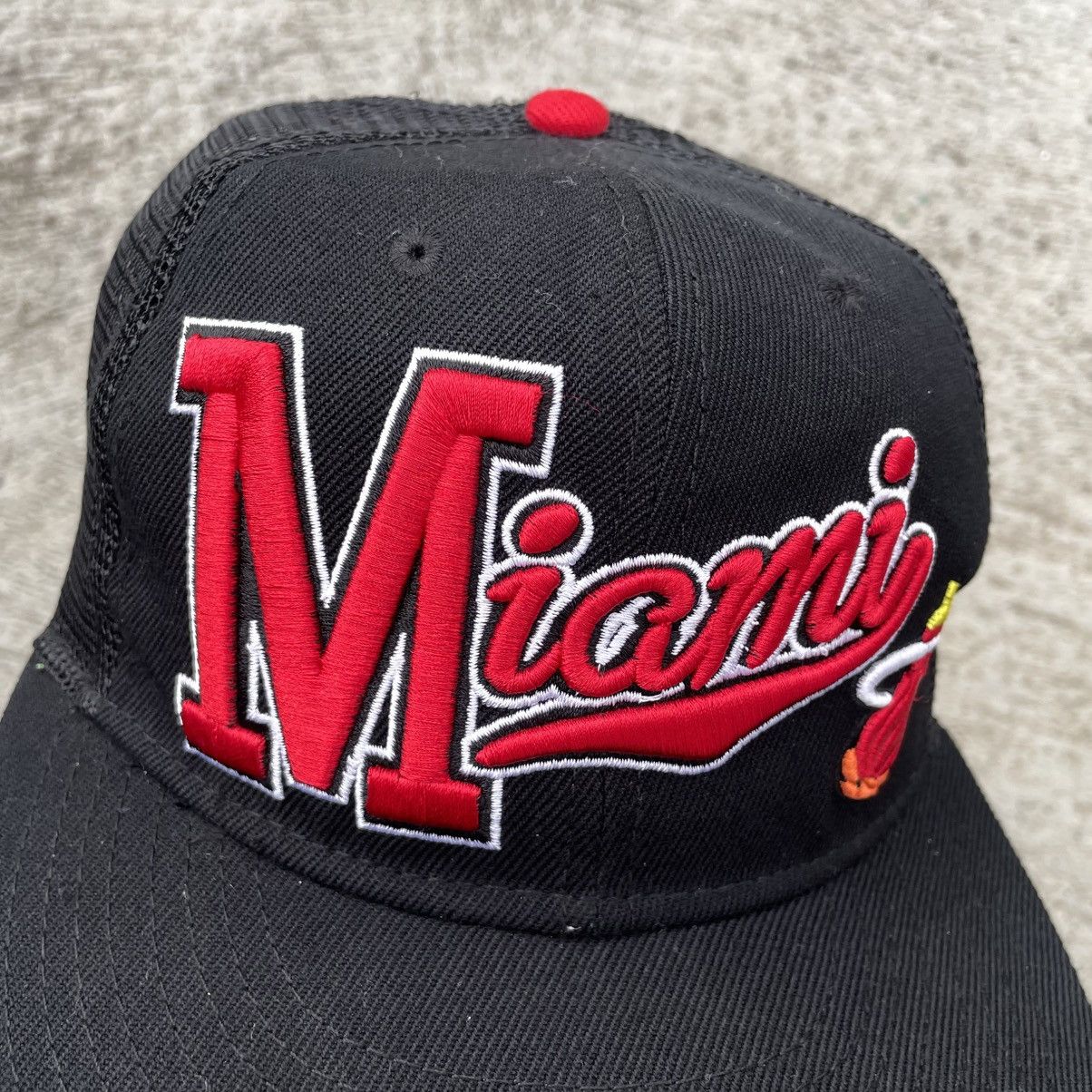 New Era Y2k miami heat trucker hat by new era hwc edition Size ONE SIZE - 7 Thumbnail