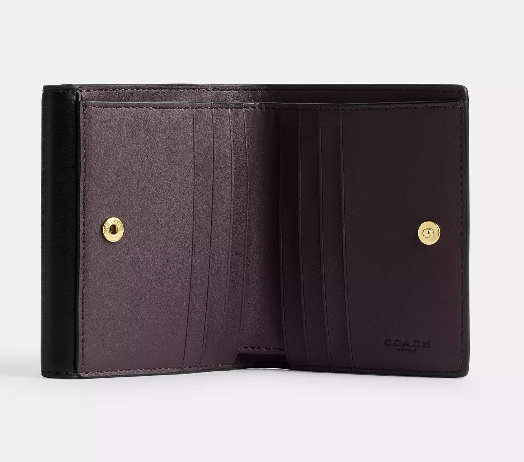 Coach Eliza Small Wallet In Signature Canvas CW801 Size ONE SIZE - 5 Thumbnail