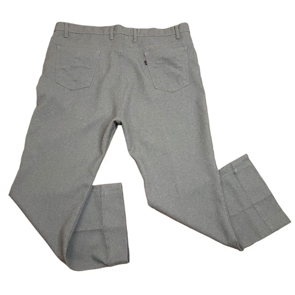 Levi's VINTAGE Levi's Gray Bootcut Western Pants Mens Size 44x29 70s Jeans Made In USA Size US 44 / EU 60 - 2 Thumbnail