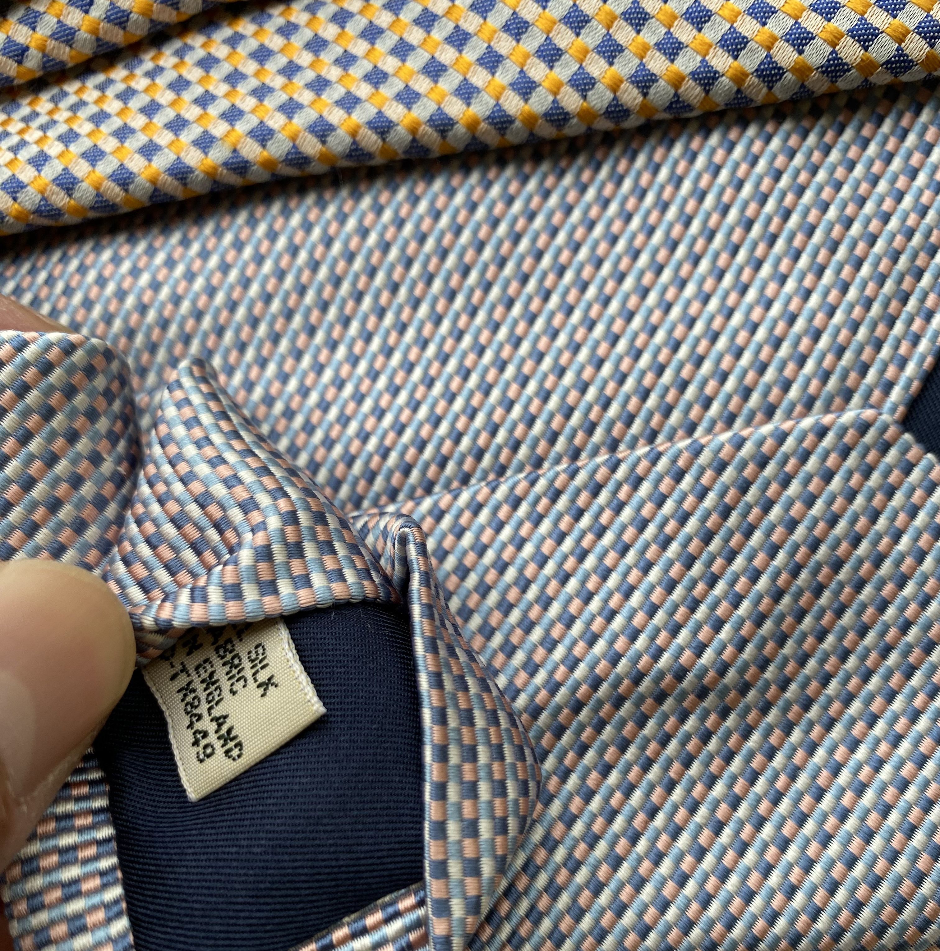 Drake's DRAKE'S of London Hand Made Silk Tie Size ONE SIZE - 4 Thumbnail