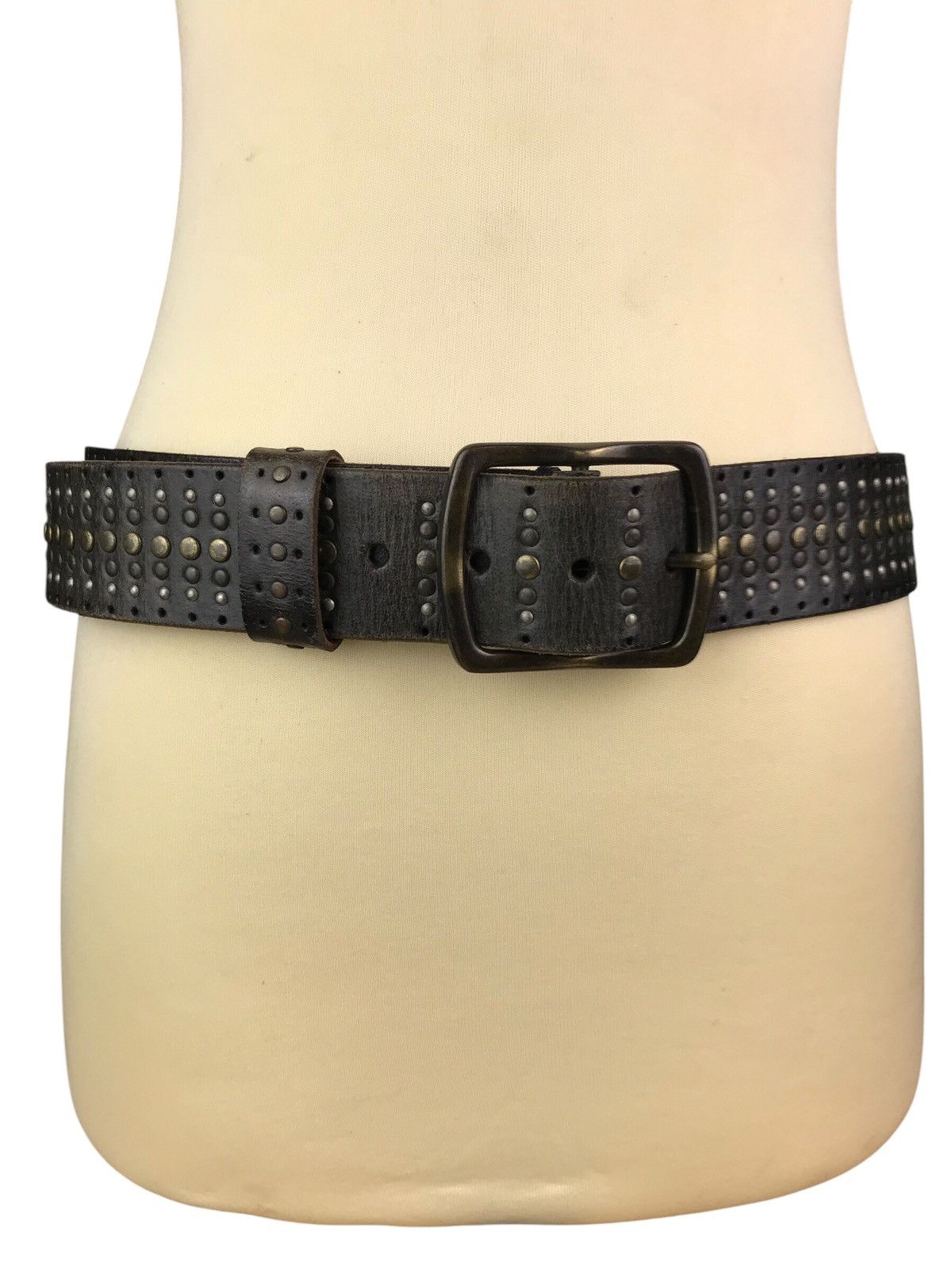 Japanese Brand × Leather STUDDED LEATHER WAIST BELT STEAMPUNK Size ONE SIZE - 19 Thumbnail