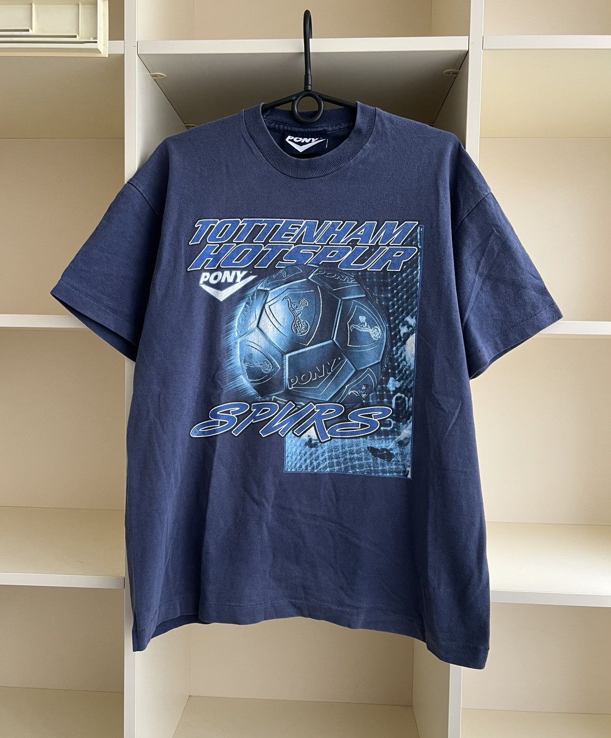 PONY Vintage 90s Pony Tottenham Hotspur T-Shirt Size US L / EU 52-54 / 3 - 1 Thumbnail