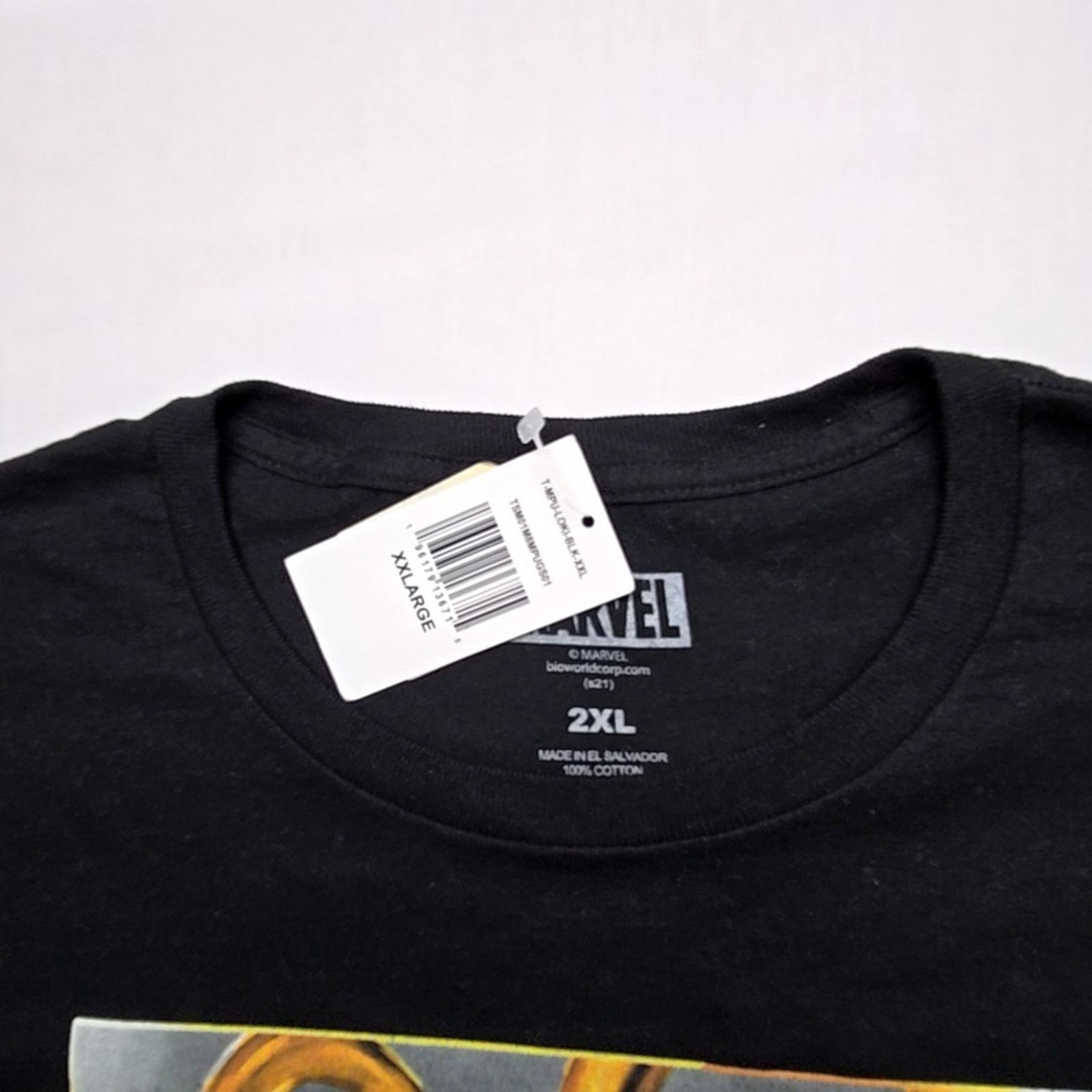 Marvel Comics Marvel Loki Shirt Black Comic Book Villain 2XL Graphic Tee Size US XXL / EU 58 / 5 - 3 Thumbnail