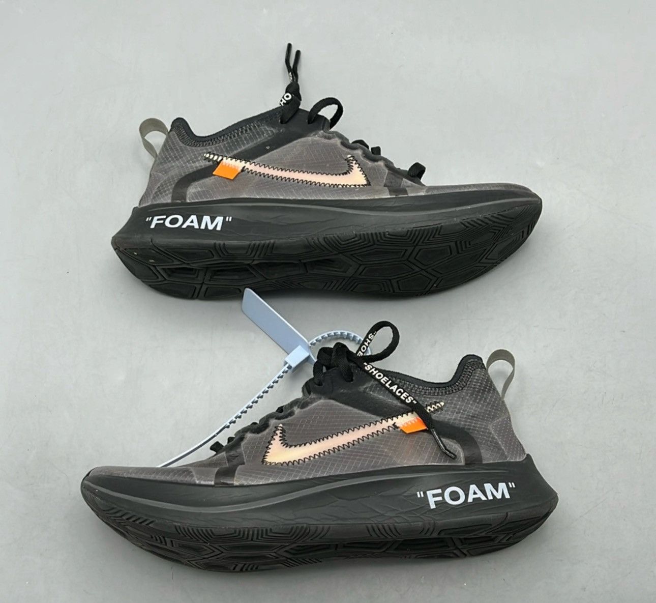 Off-White Nike Zoom Fly Off-White Black Size US 7.5 / EU 40-41 - 1 Thumbnail