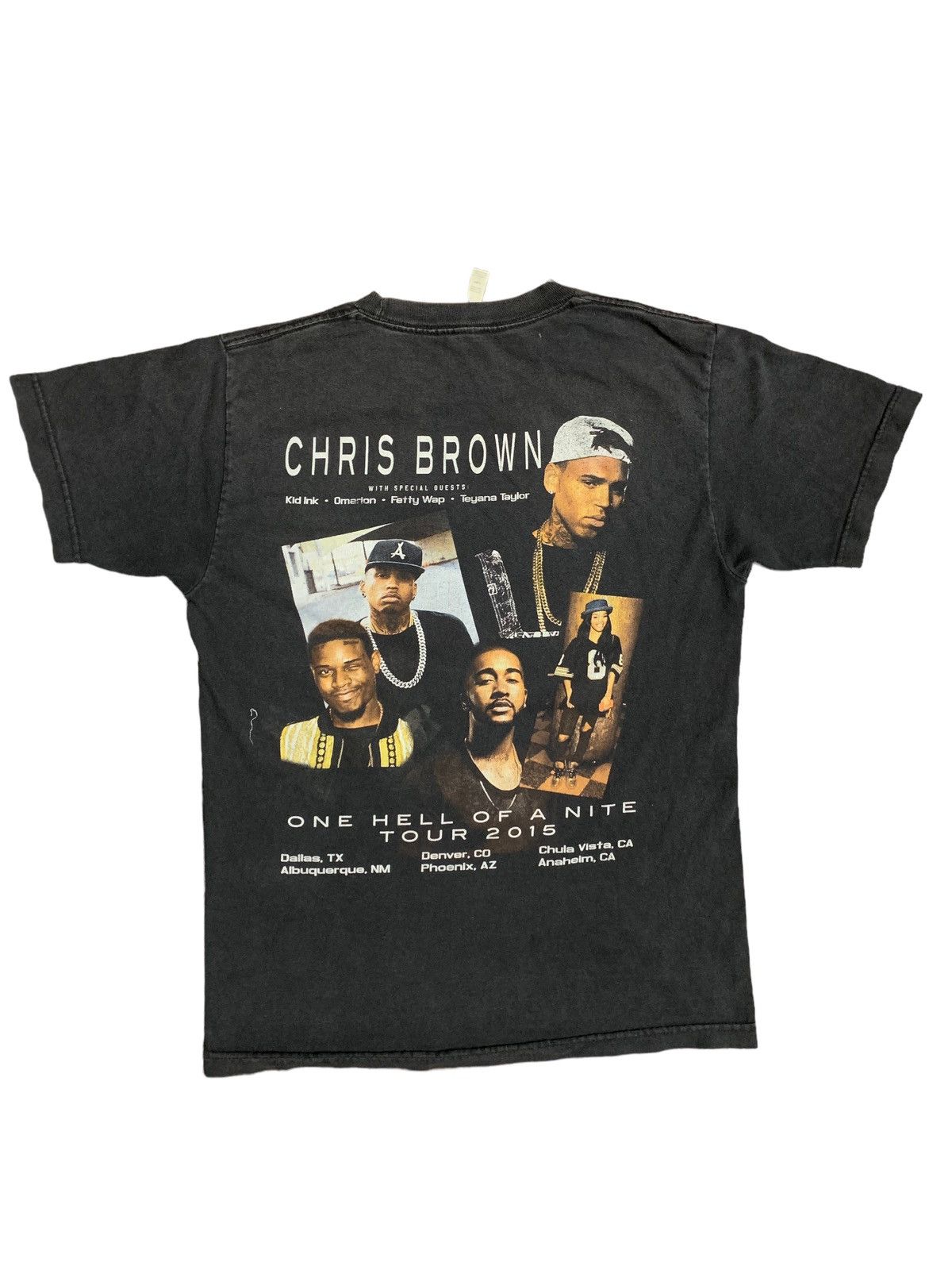 Chris Brown Original 2006 Tour Rap Tee online !!