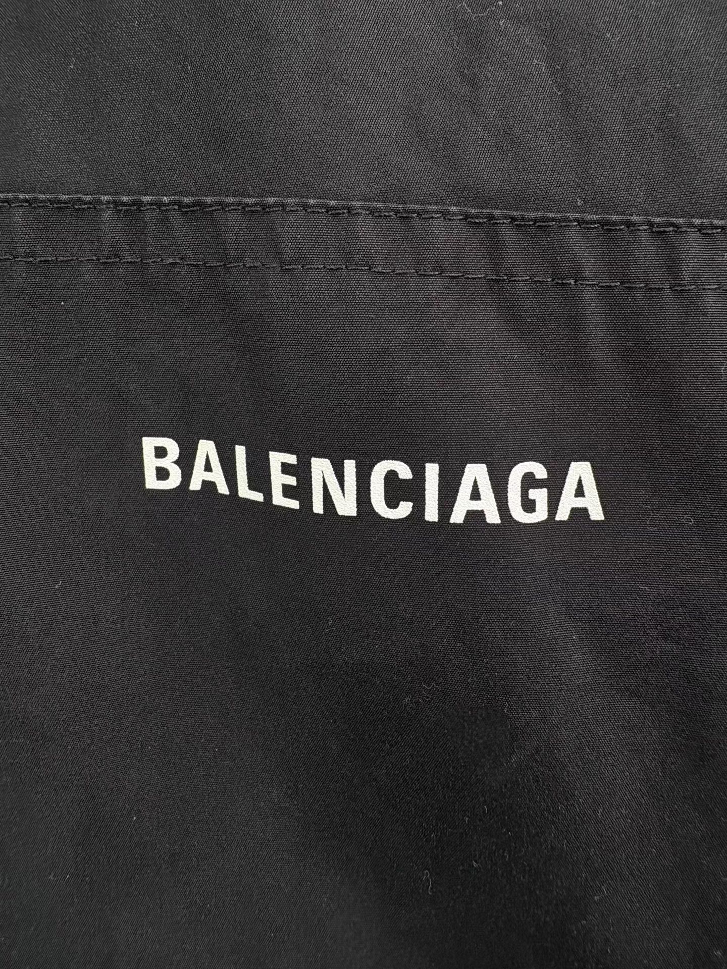 Balenciaga BALENCIAGA Logo Print Windbreaker Jacket Size US XXS / EU 40 - 3 Thumbnail
