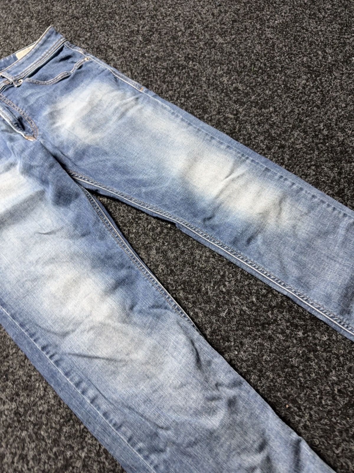 Diesel 00s Y2K Luxury Diesel Thavar-XP Slim Tapered Jeans Y2K Denim Size US 30 / EU 46 - 4 Thumbnail