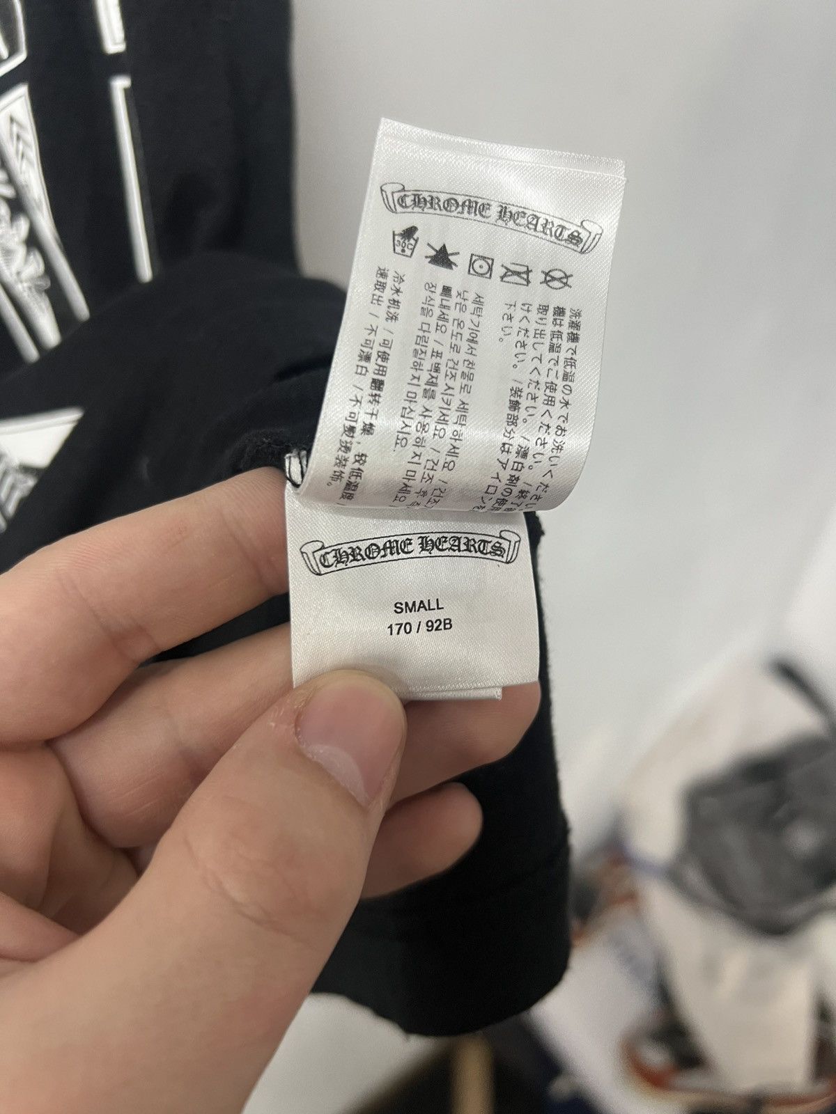 Chrome Hearts Chrome Hearts T-Shirt Miami Exclusive Size S Black Big Logo Size US S / EU 44-46 / 1 - 12 Thumbnail