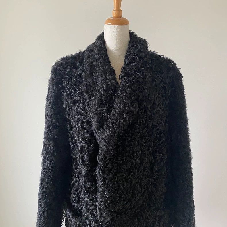 Kenzo KENZO Vintage black teddy pelt coat Size M / US 6-8 / IT 42-44 - 3 Thumbnail