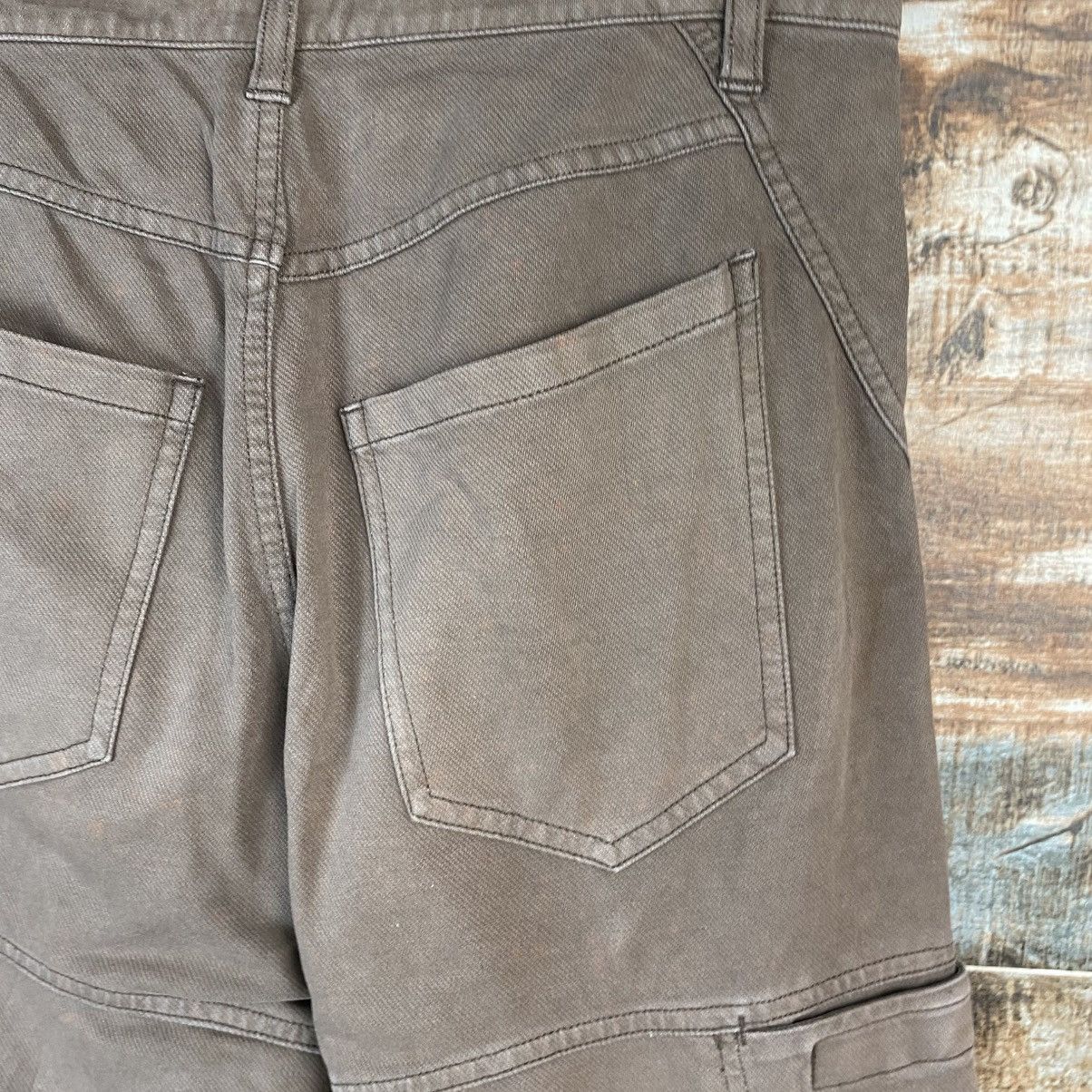 Zucca DL Zucca Brown Cargo Multipocket Pants #C1260 Size US 29 - 19 Thumbnail