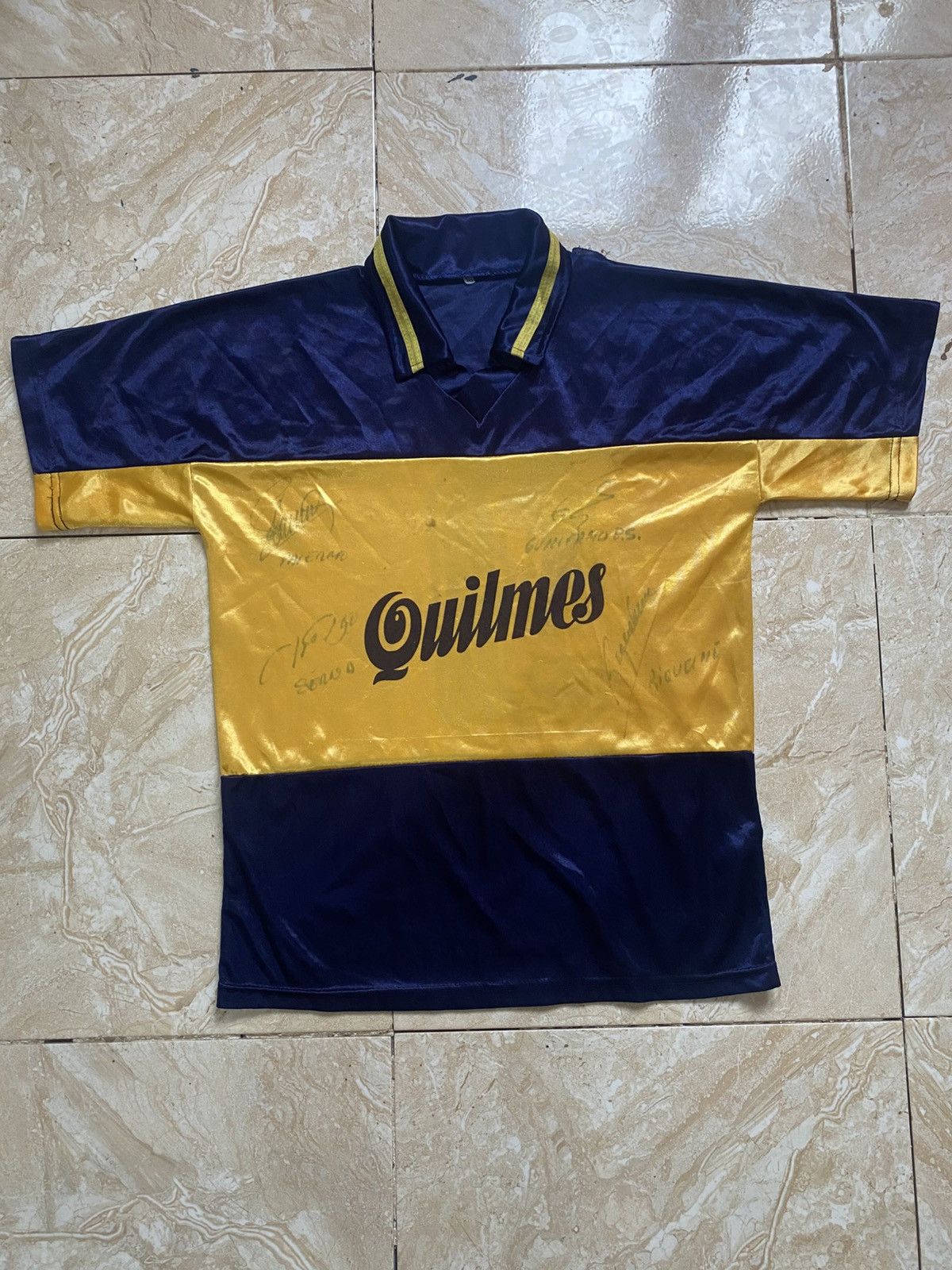 Vintage Boca juniors vintage jersey signed by 4 players Size US XS / EU 42 / 0 - 1 Thumbnail