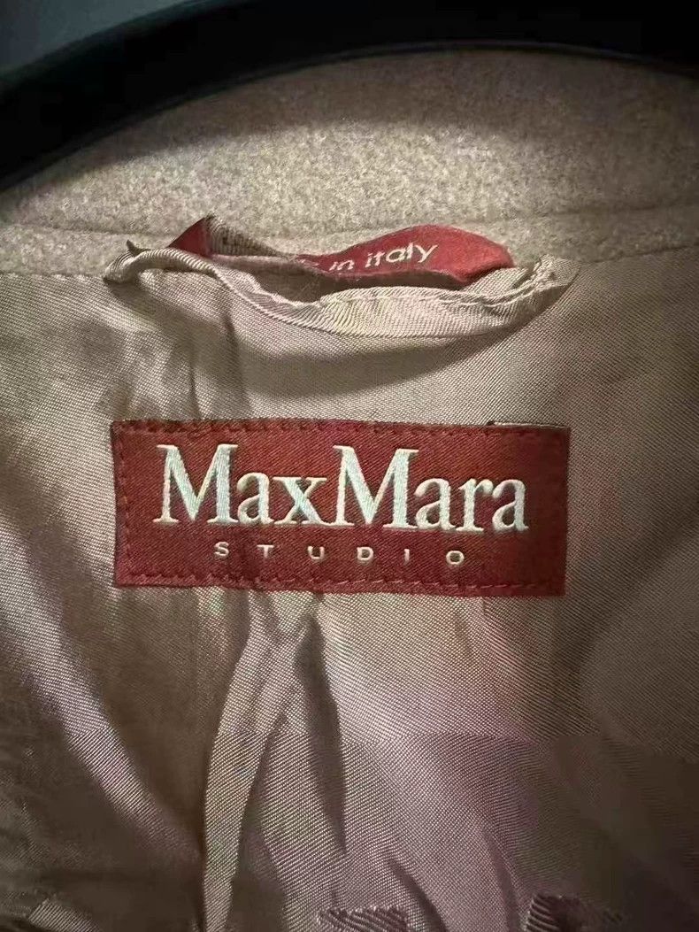 Max Mara Max Mara Wool coat with fur collar Size M / US 6-8 / IT 42-44 - 3 Thumbnail