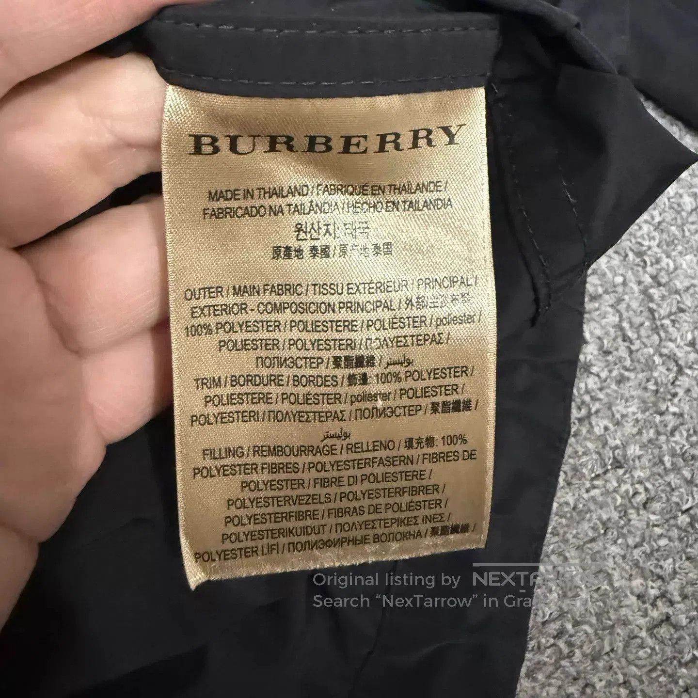Burberry Black Hooded Zip. Size US M / EU 48-50 / 2 - 4 Thumbnail
