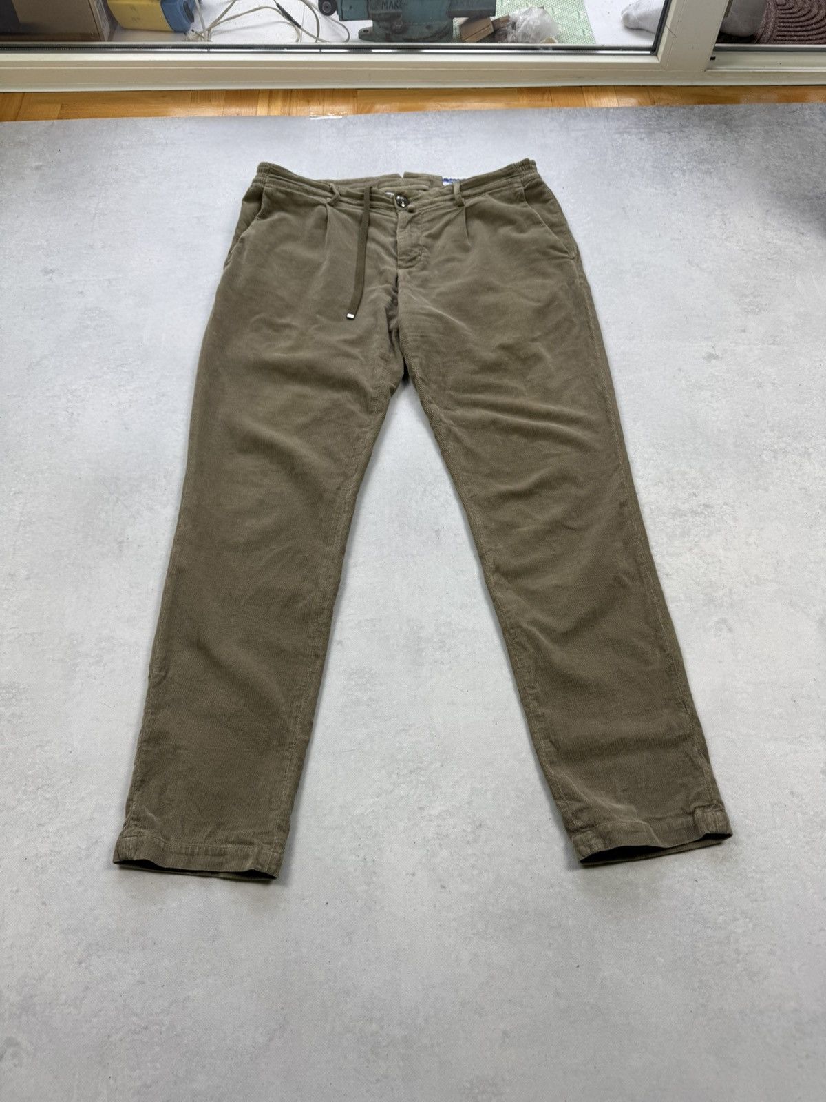 Jacob Cohen Jacob Cohen Corduroy Men's Pants Size US 35 - 2 Thumbnail