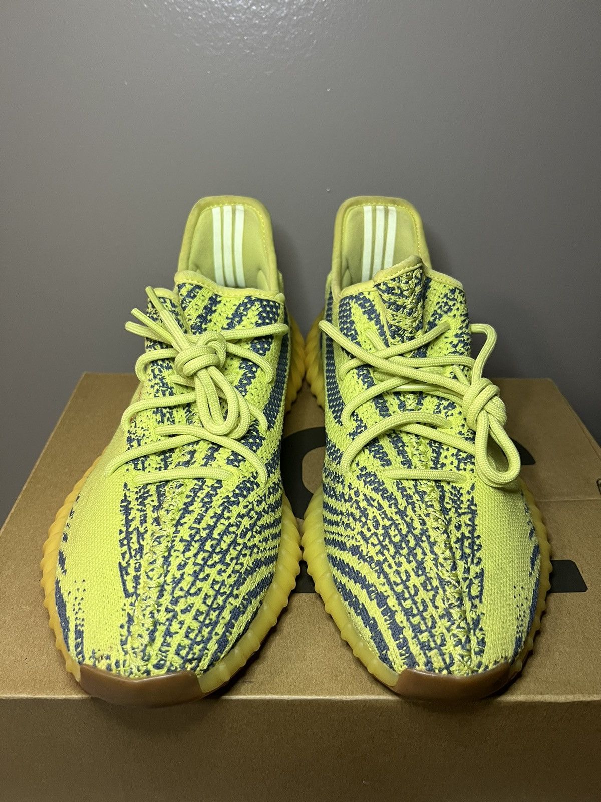 Adidas Yeezy Season Yeezy Talk Worldwide adidas Yeezy Boost 350 Semi Frozen Yellow V2 Used Size 10 Grailed