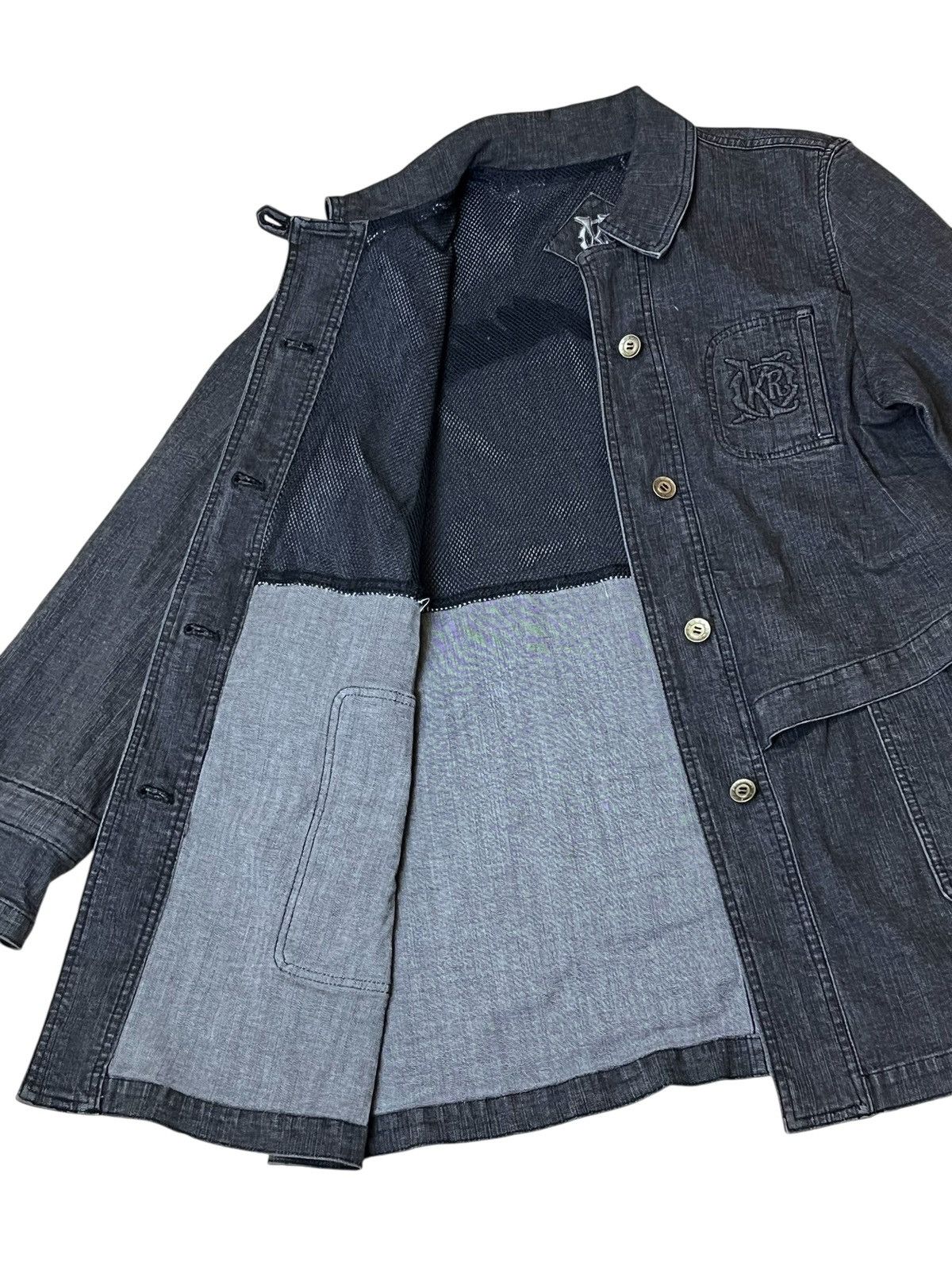 Japanese Brand Vintage japanese KAORYINU DEPUIS paris&milan denim jackets Size US M / EU 48-50 / 2 - 4 Thumbnail