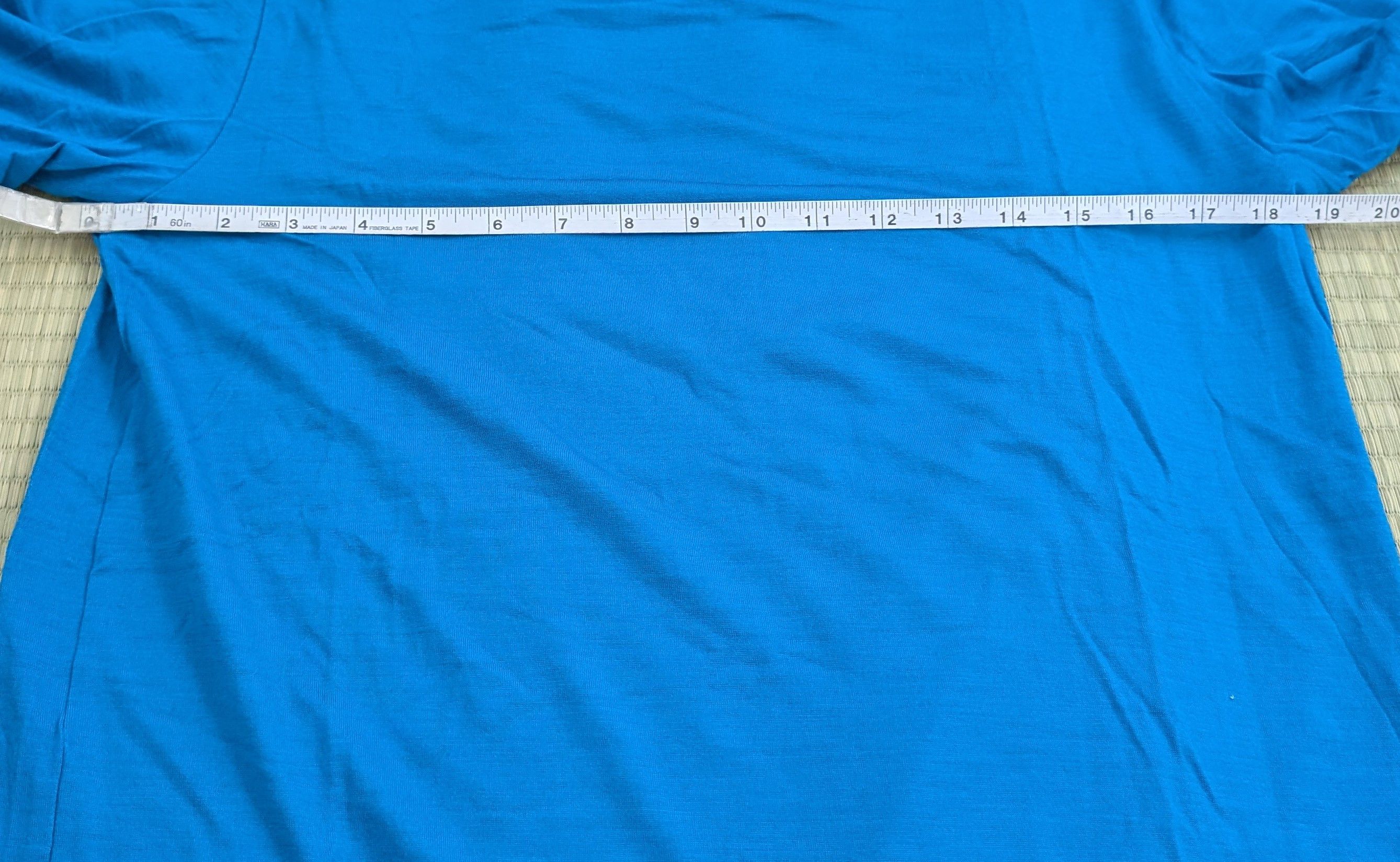 Outlier LNWOT Outlier Ultrafine Tee UFT Shirt 100% Merino Wool Blue Size US M / EU 48-50 / 2 - 6 Thumbnail