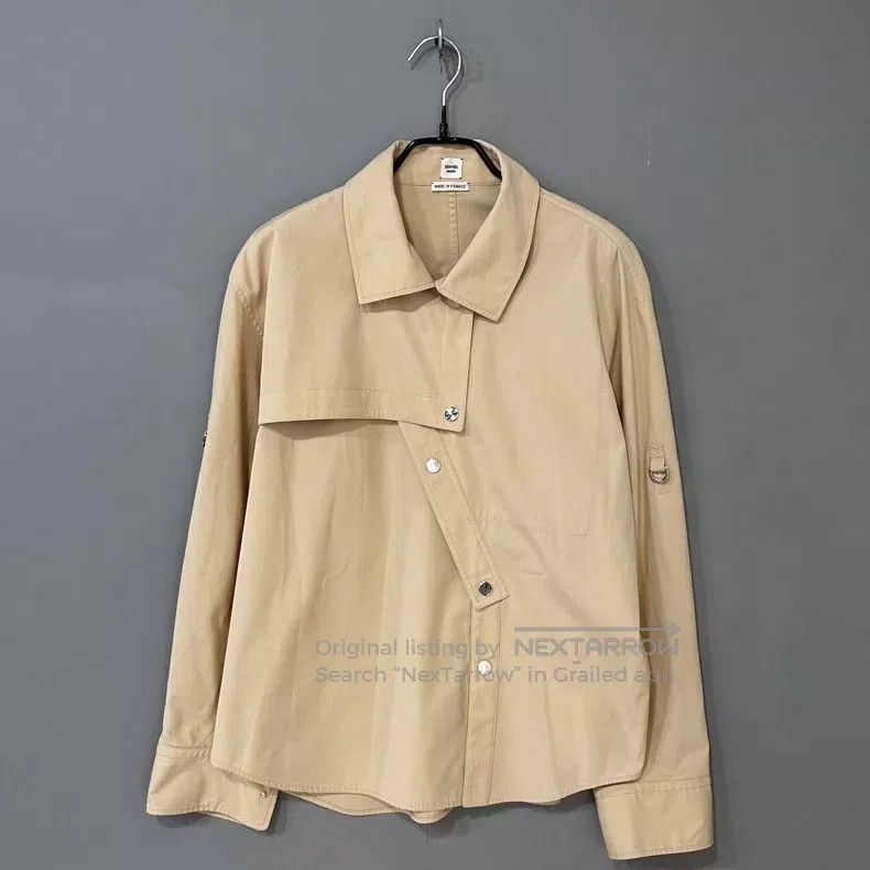 Hermes Hermes Asymmetrical Structure Shirt Jacket Size XS / US 0-2 / IT 36-38 - 2 Thumbnail